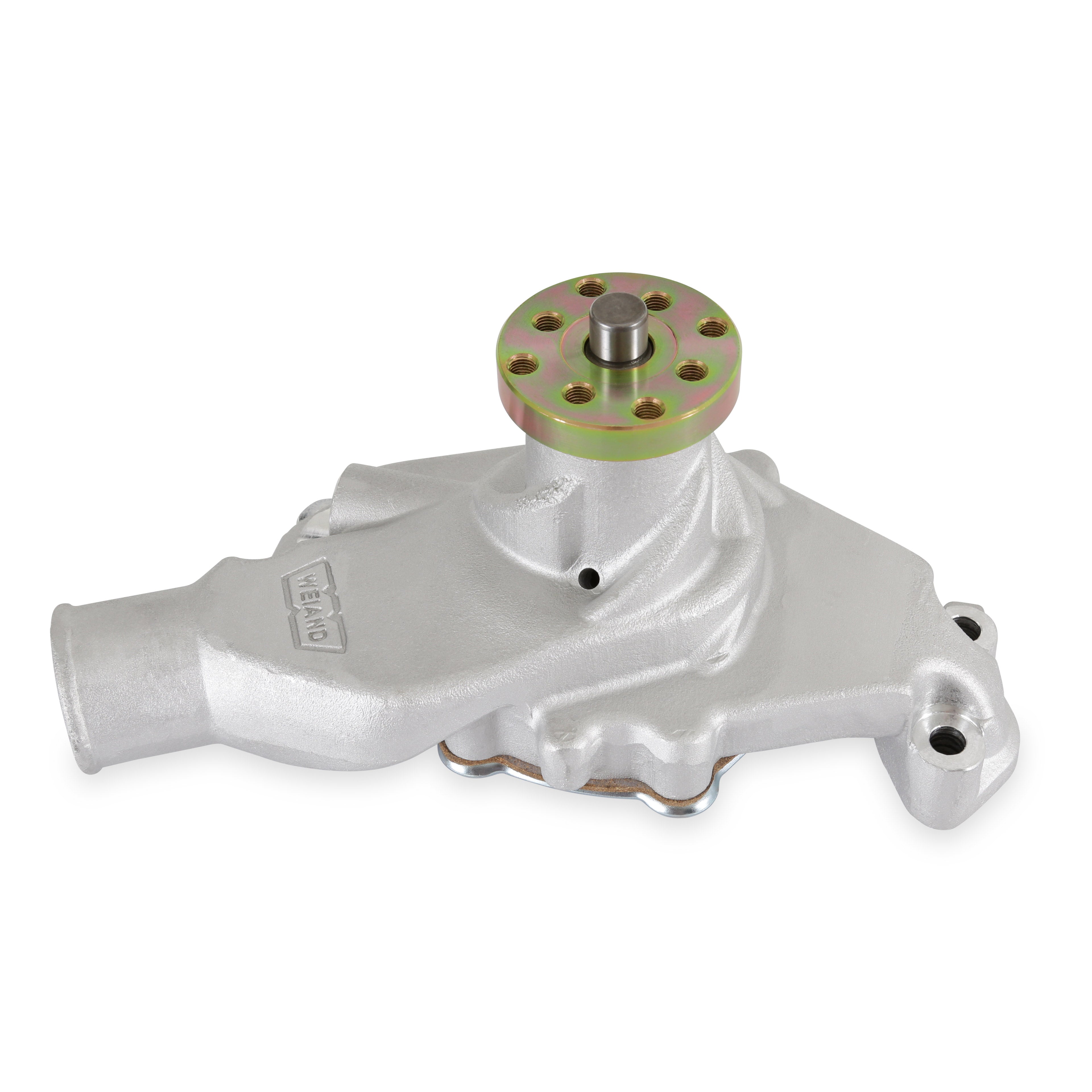Weiand SBC Action Plus withP - Short- Satin Engine Water Pump 9208