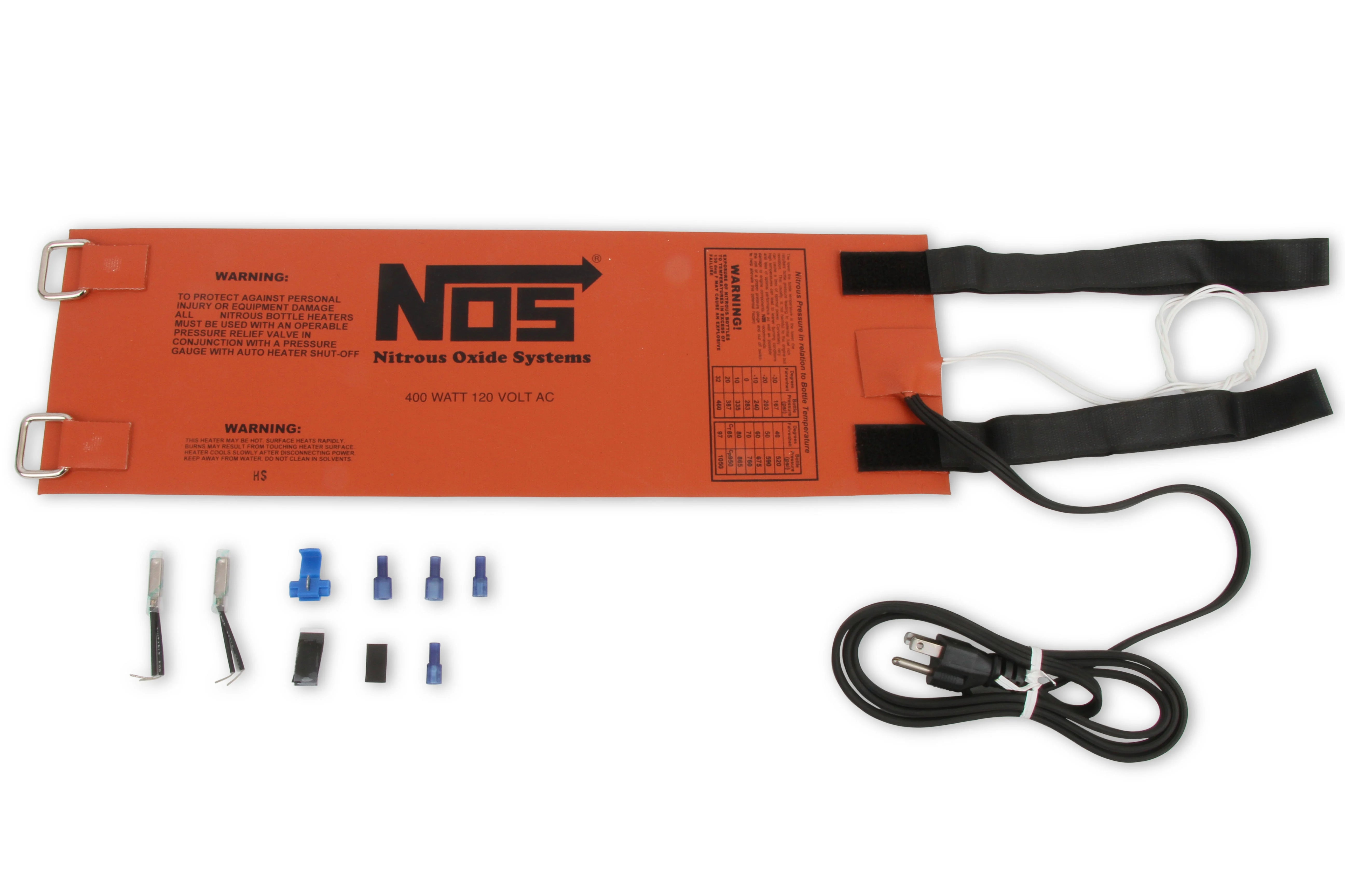 NOS/Nitrous Oxide System Nitrous Bottle Heater For 10 & 15 Lb Bottles 110 Volt AC W/ Thermostat