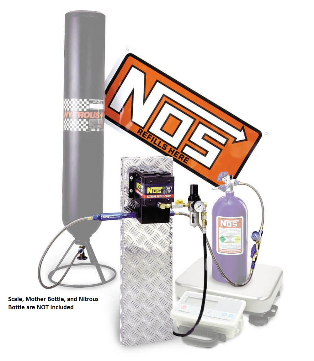 NOS/Nitrous Oxide System NOS Nitrous Refill Pump Station -partial Kit(scale Must Be Purchased Separately)