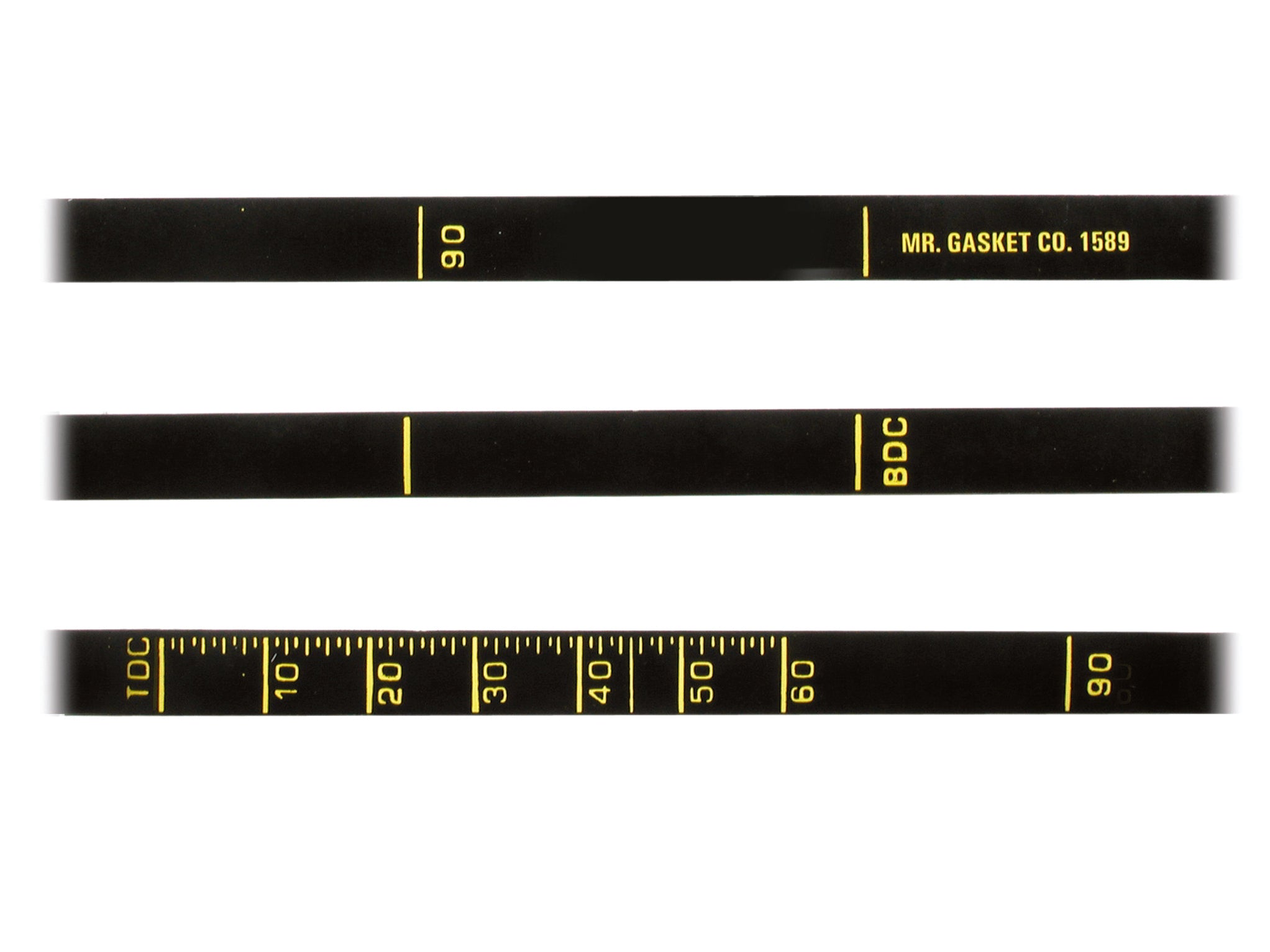 Mr Gasket Fits Chevrolet With 7" Balancer. Engine Timing Tape 1589 product image 1