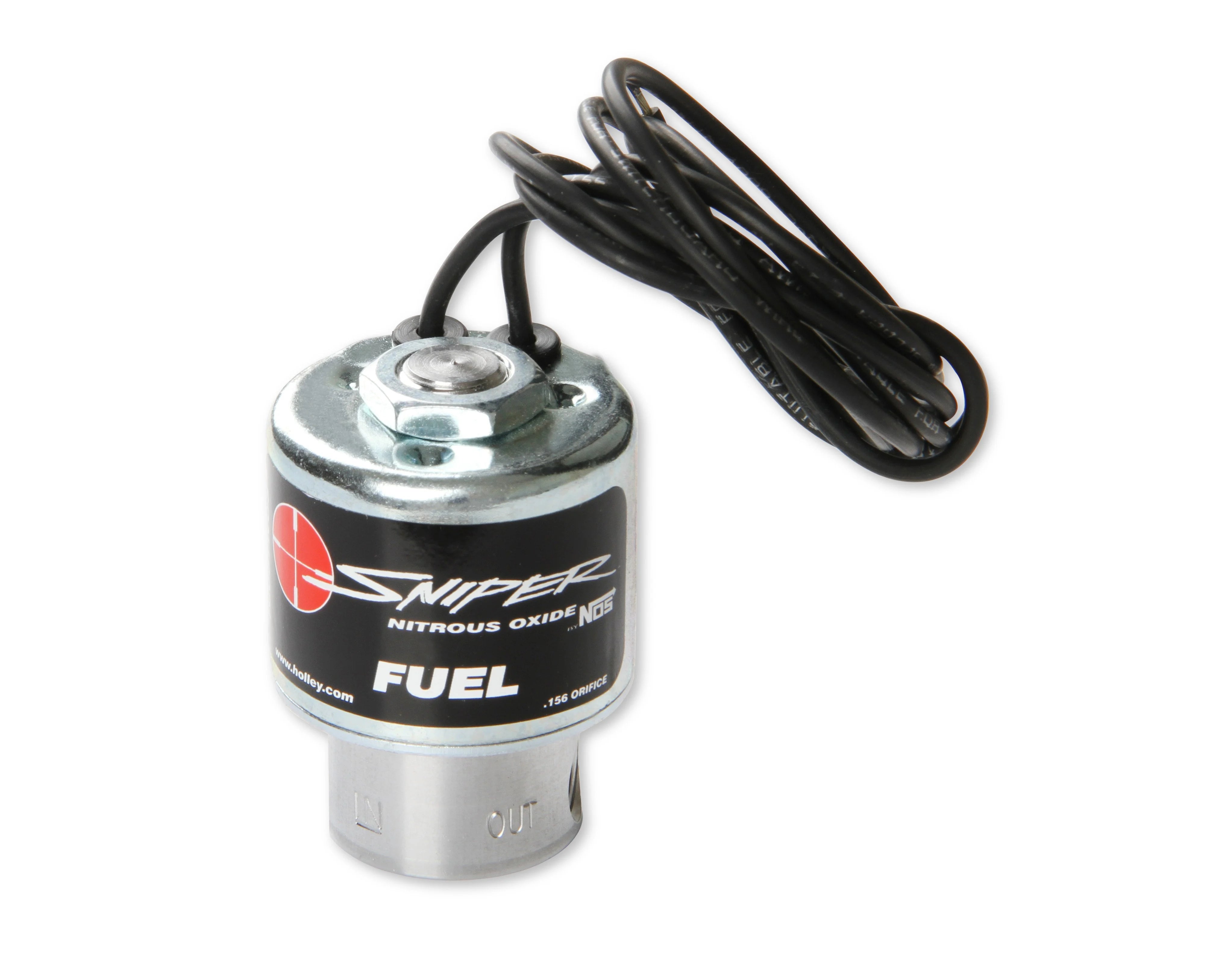 NOS/Nitrous Oxide System Sniper Fuel Solenoid With A Large Body And Increased Power Capacity