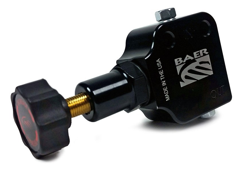 Baer Brake Systems Brake Component Baer Brakes A Proportioning valve is recommended on 4 wheel disc brake 2000035