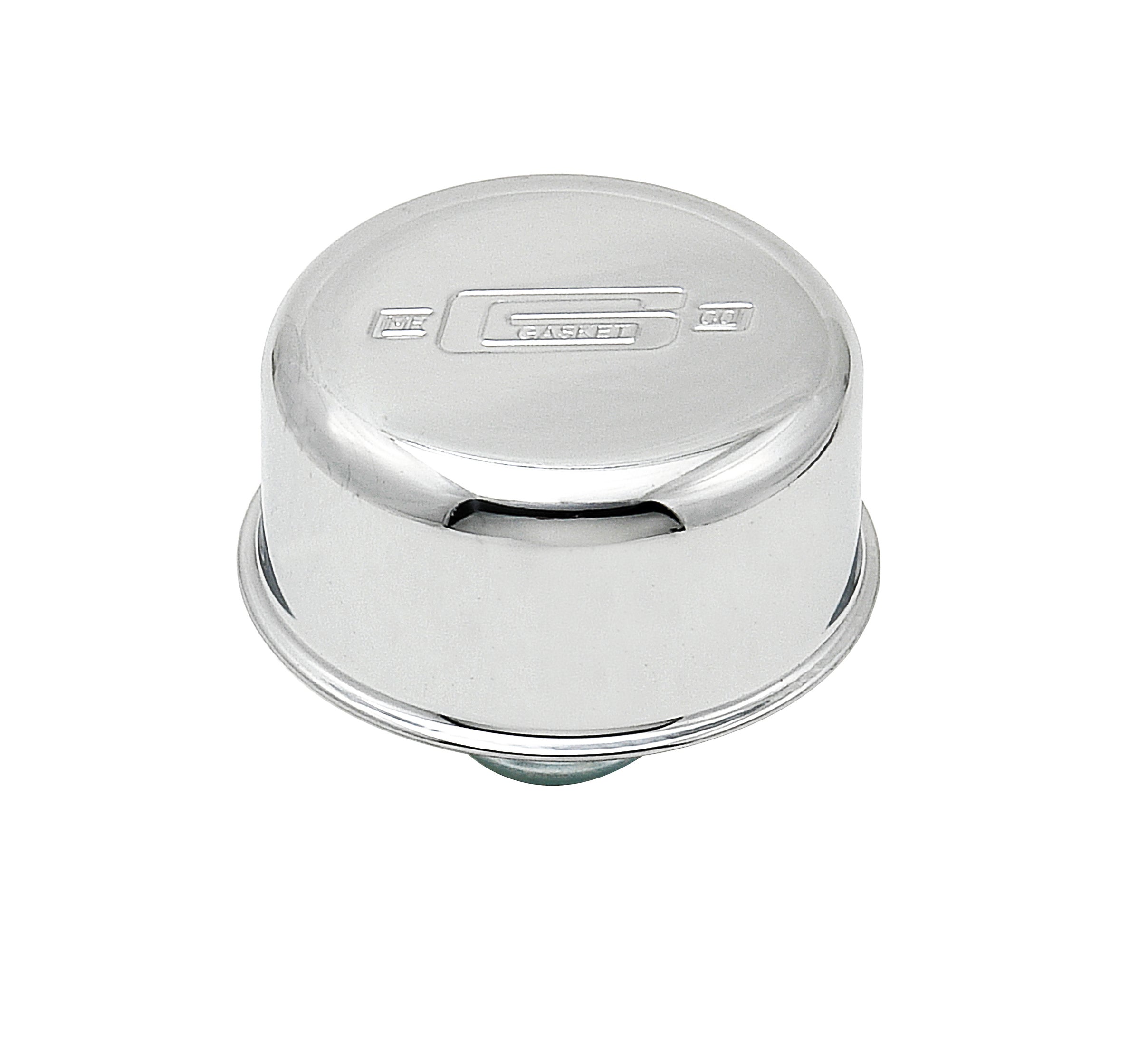 Mr Gasket Push-on Style - Chrome - With Logo Engine Crankcase Breather Cap 2068 product image 1
