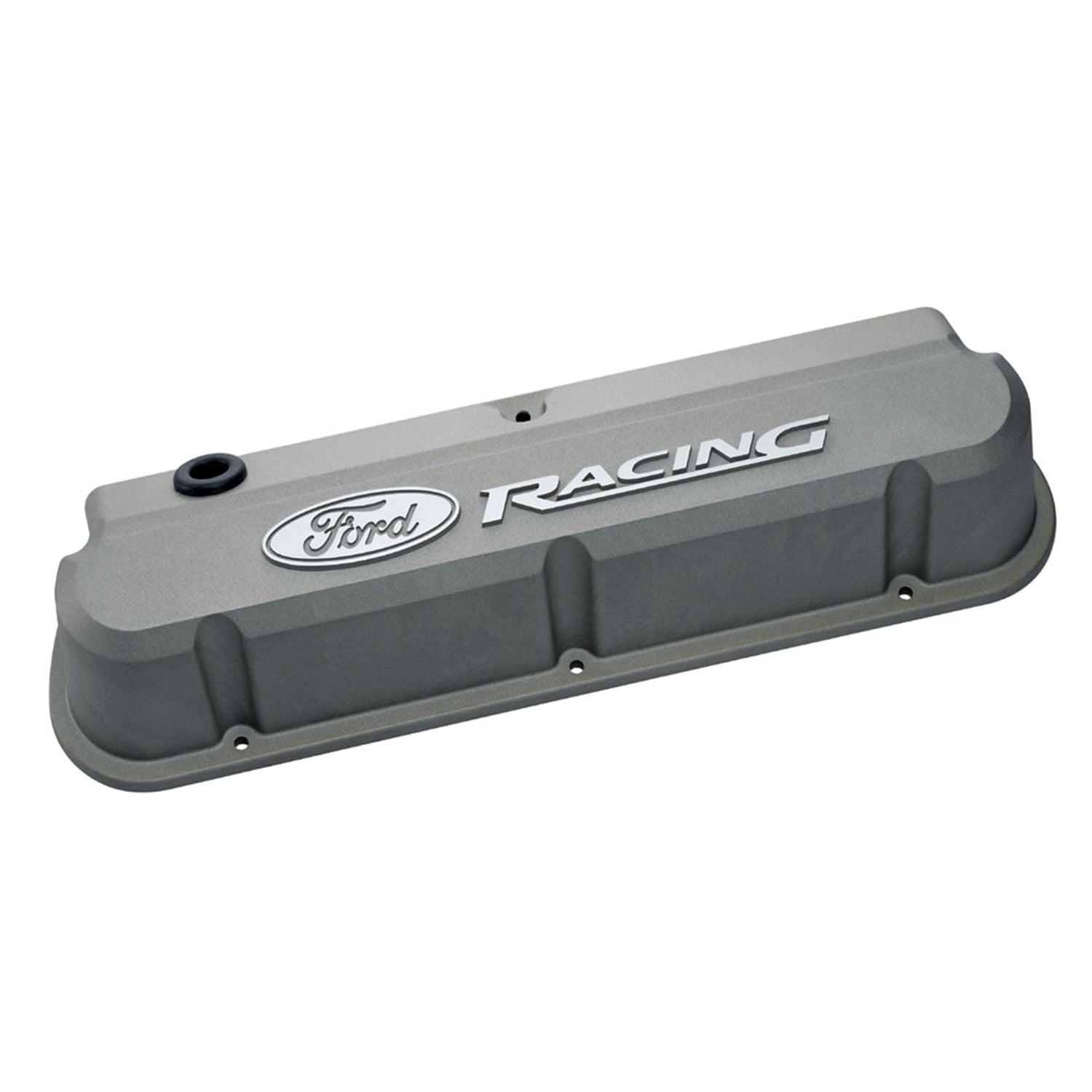 Ford Performance 289 - 351 Slant Edge Valve Cover Gray - 302-137