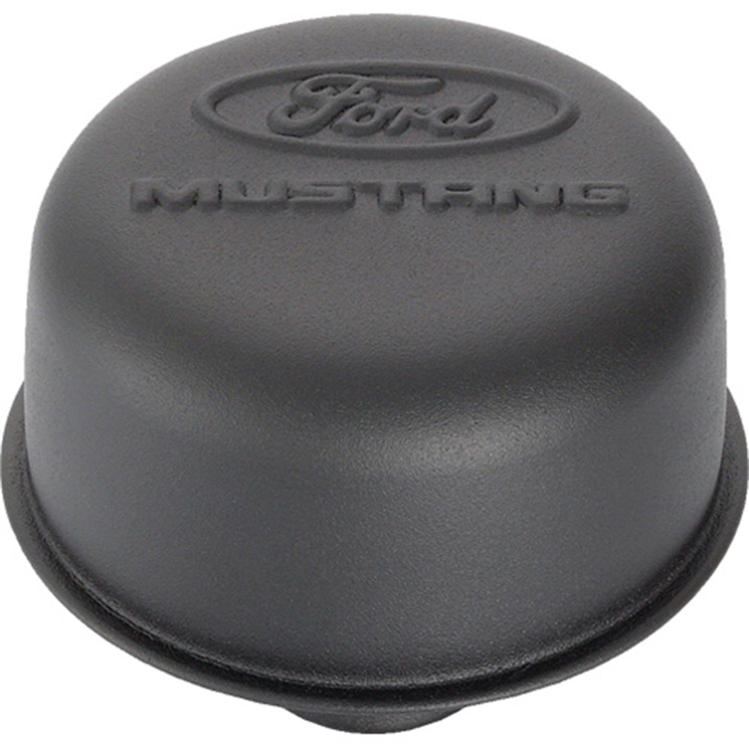 Ford Performance Ford Mustang Logo Air Breather Cap: Black Crinkle Finish - 302-221