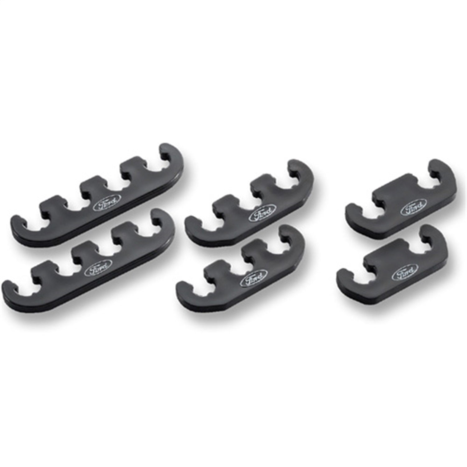 Ford Performance Wire Dividers: Ford Logo: Black 4 To 3 To 2 Wire - 302-641