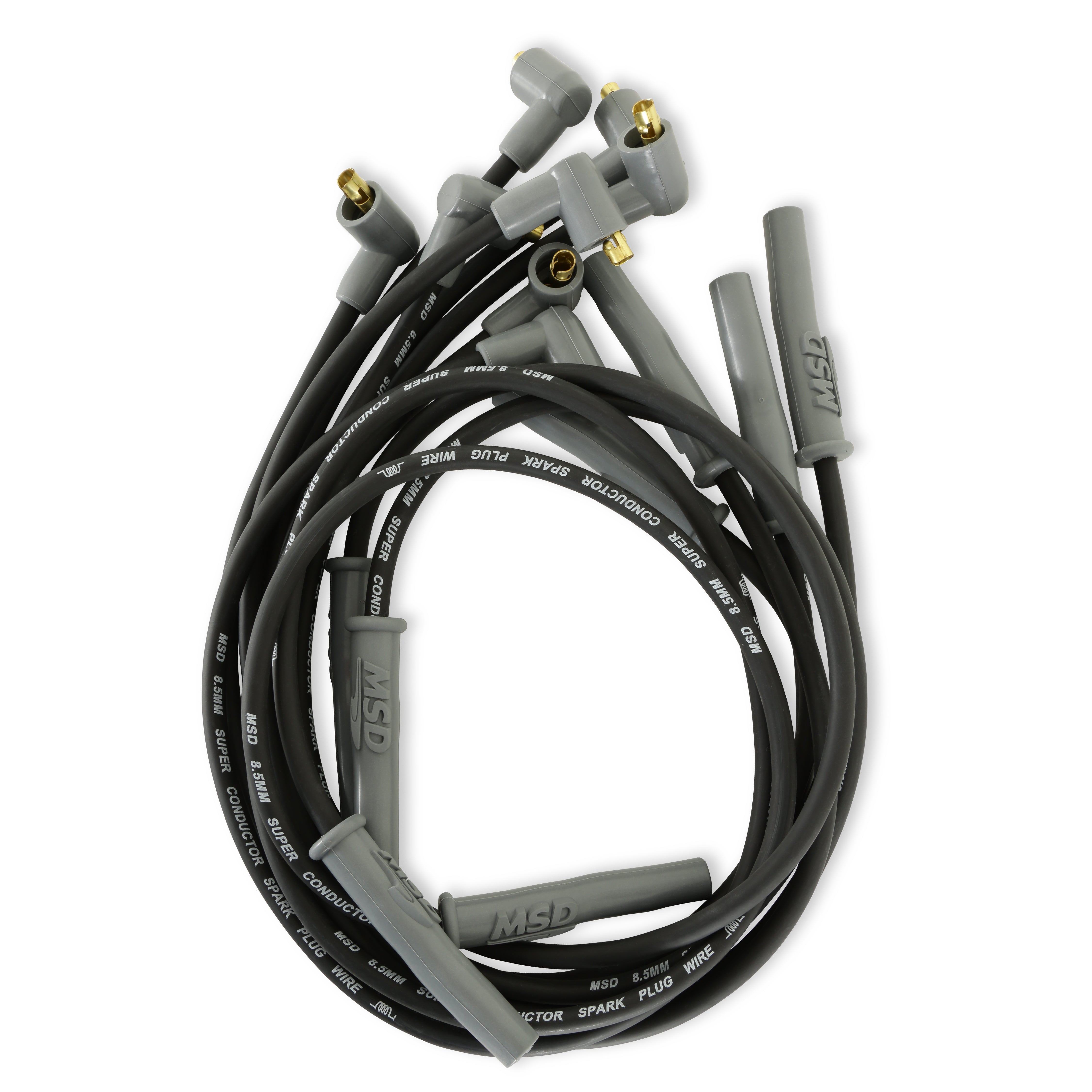 MSD For Use on Chevy Big Block, Socket, Black Jacket. Spark Plug Wire Set 31373 product image 1