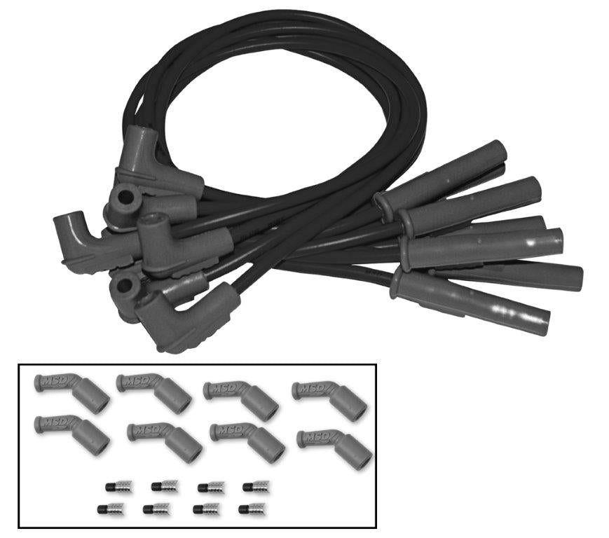 MSD Universal Super Conductor Spark Plug Wire Set LS Engines 32073 product image 1