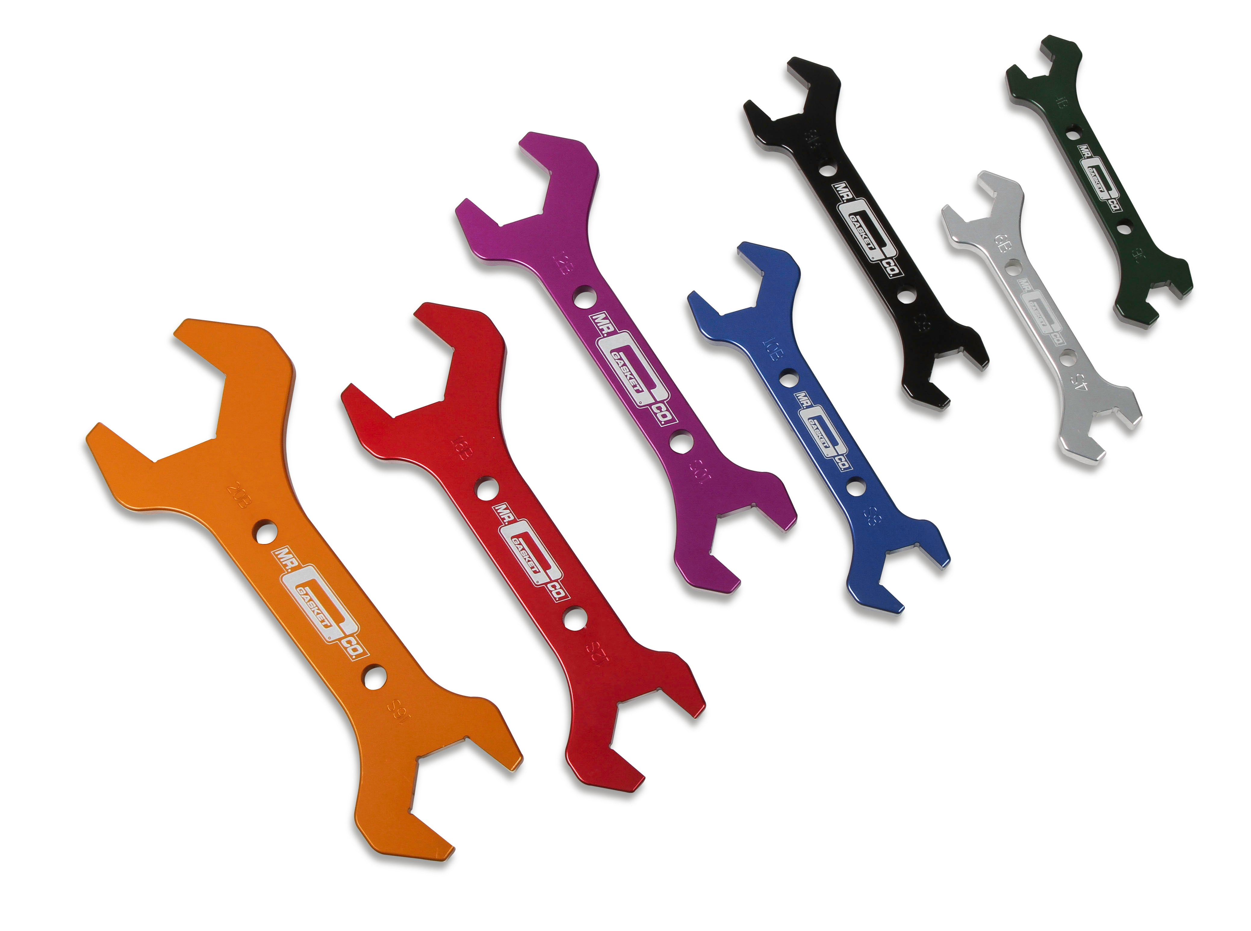 Mr Gasket Mr. Gasket 7-Piece AN Wrench Set Gasket Set 33200G product image 1