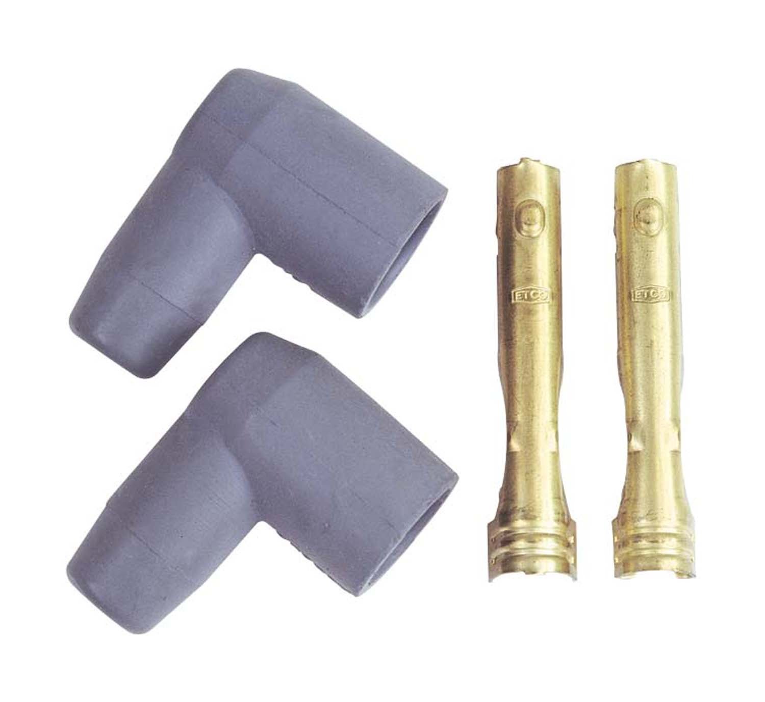 MSD Coil 90° Socket Boots & Terminals Spark Plug Boot Kit 3321 product image 1