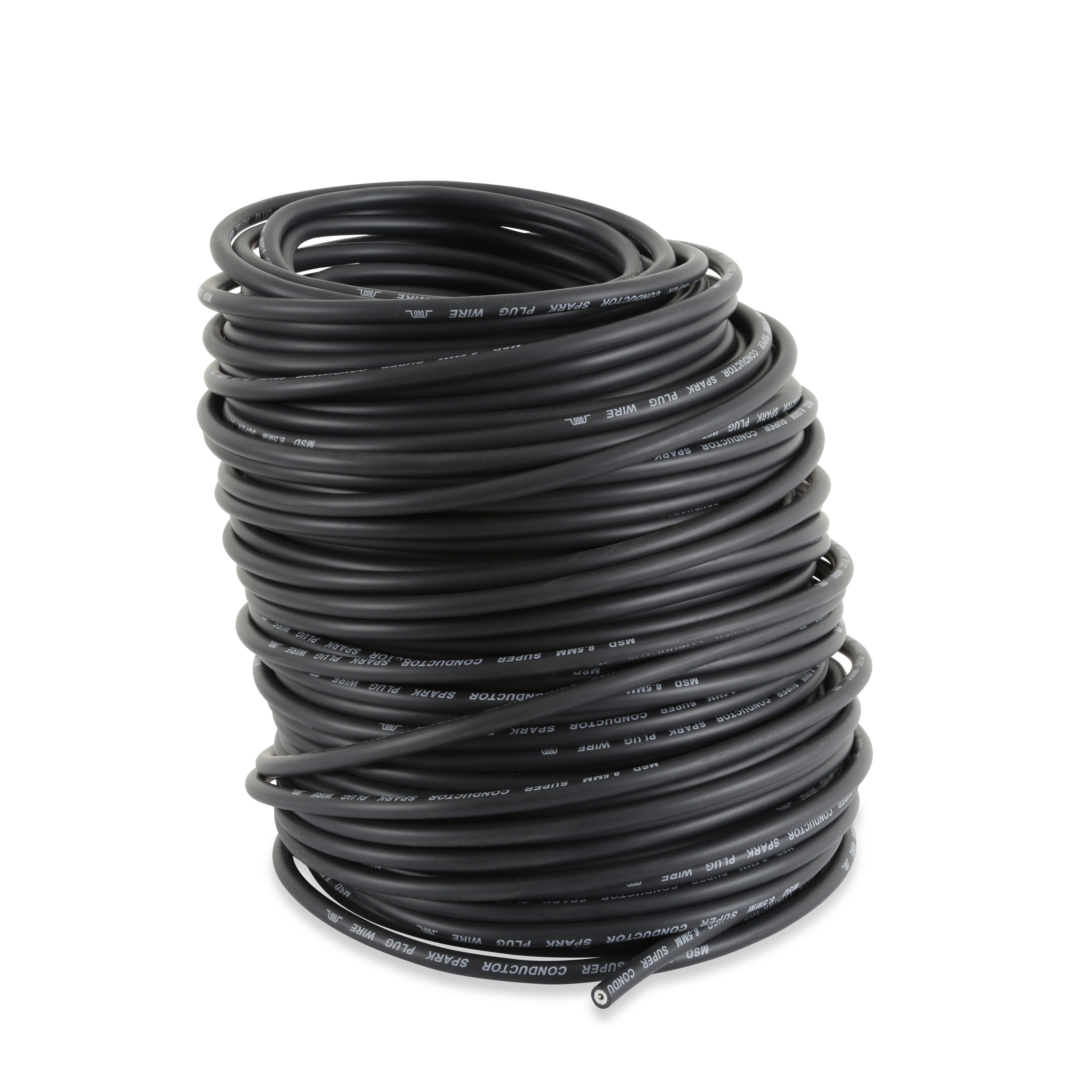MSD Black Super Conductor Spark Plug Wire in Bulk, 300' Length. 34053 product image 1