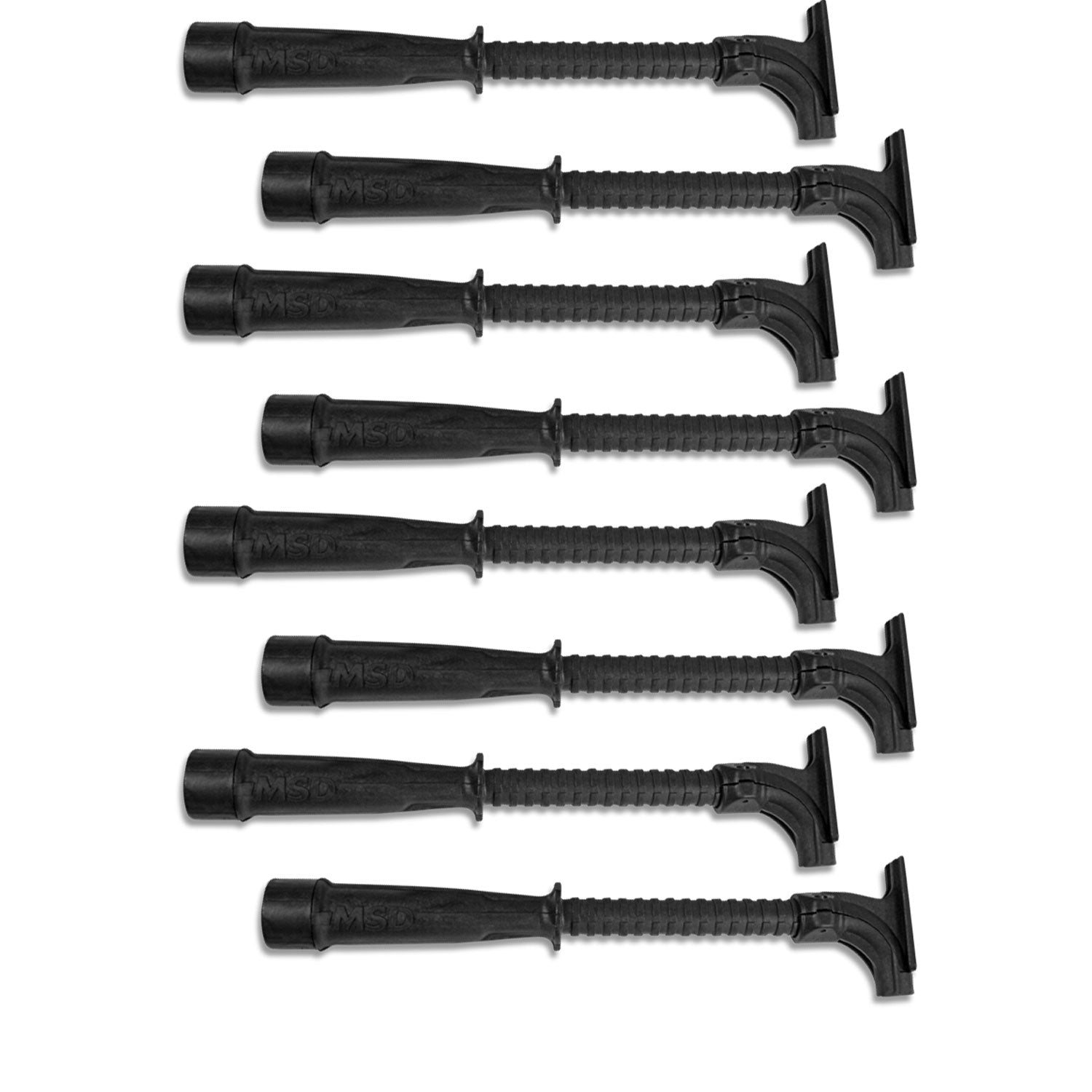 MSD Set of 8 Hemi Tubes, Elbows, End Caps And Screws, Black 34753 product image 1