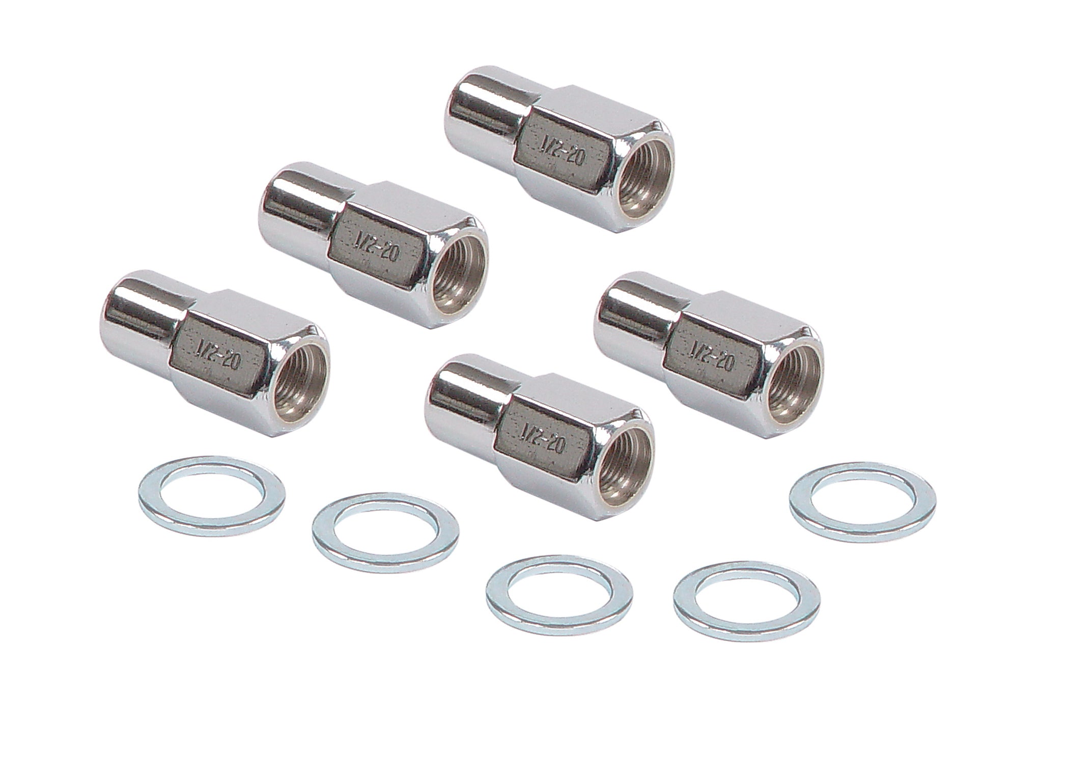 Mr Gasket Mr. Gasket Competition Open End Style Lug Nuts -set of 5 4301G product image 1