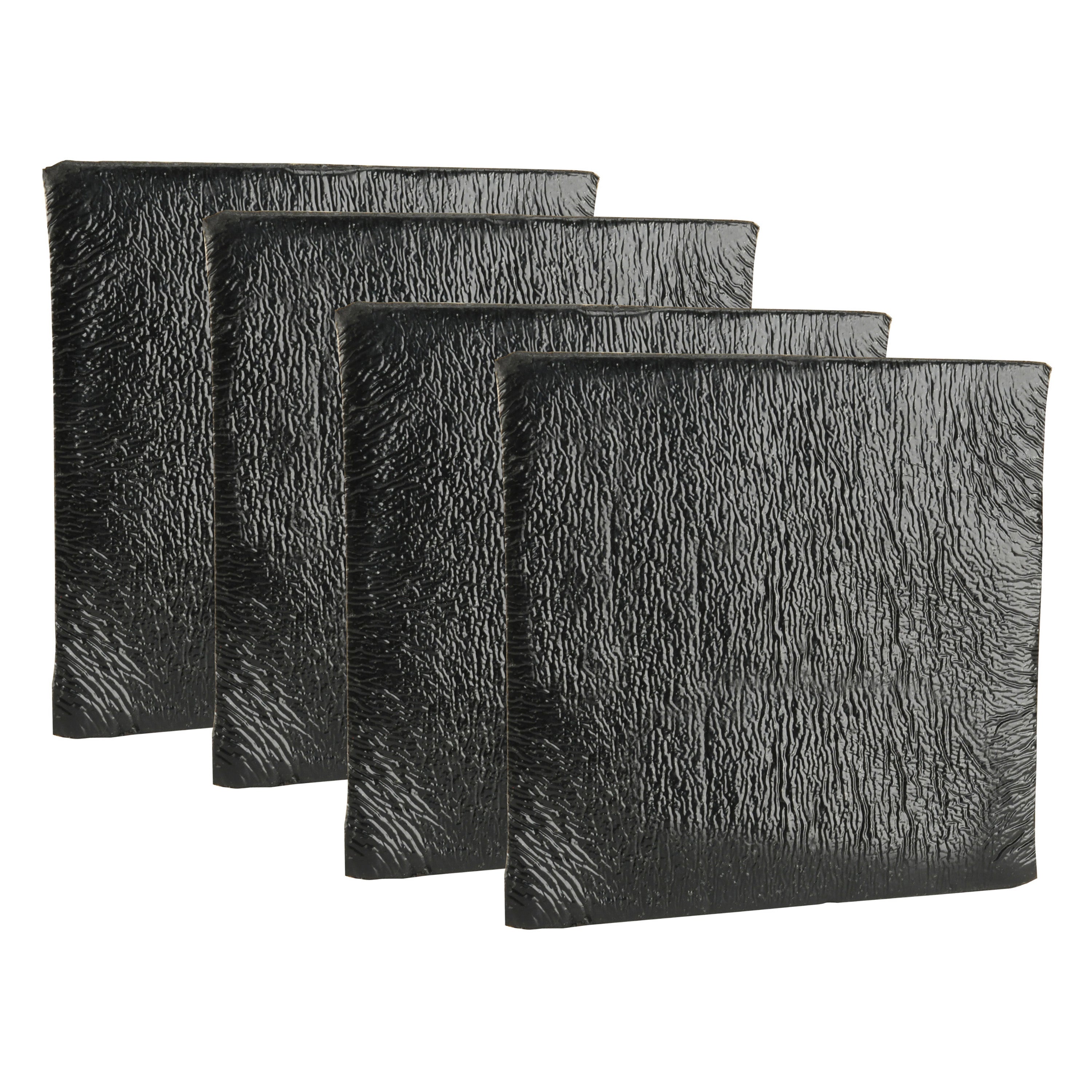 Design Engineering Four 12 inch by 12 inch sheets of Boom Mat Flex. Sound Dampening Sheet 50225