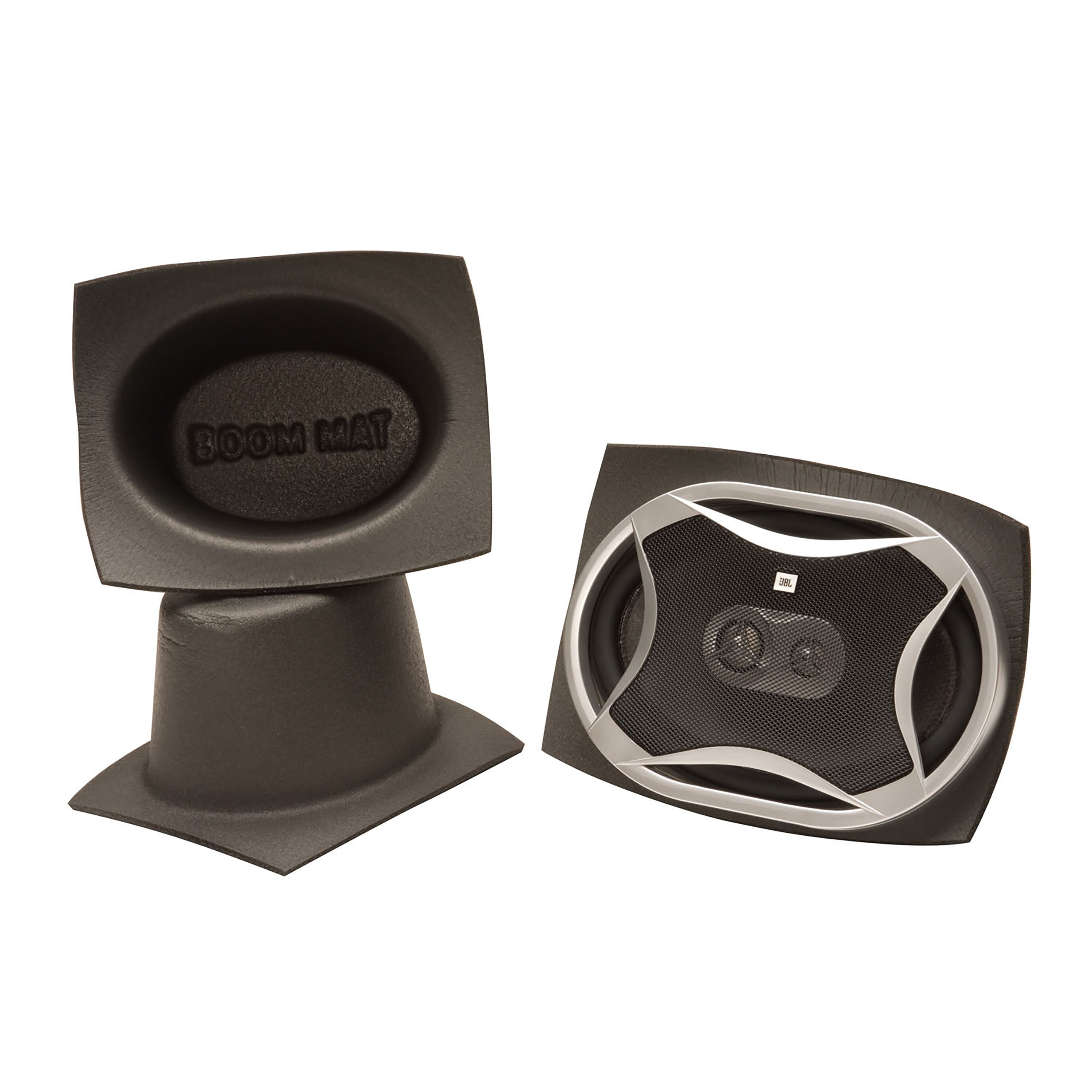 Design Engineering Speaker Baffle 6x9in Oval Slim 2pk 50381