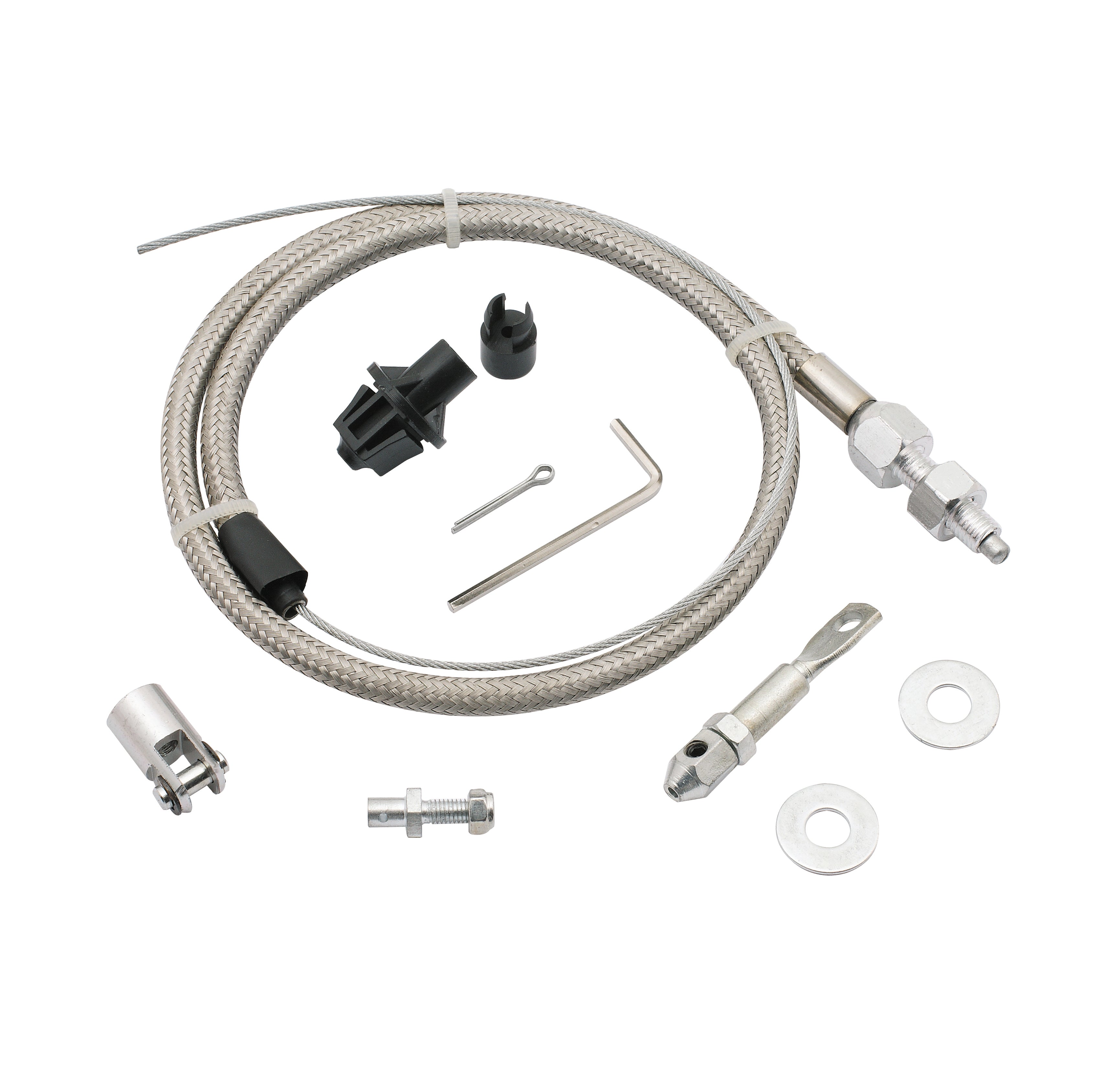 Mr Gasket Adjustable And Cuts to Length. 36 Inch Cable With 24 Inch Sleeve. 5657 product image 1
