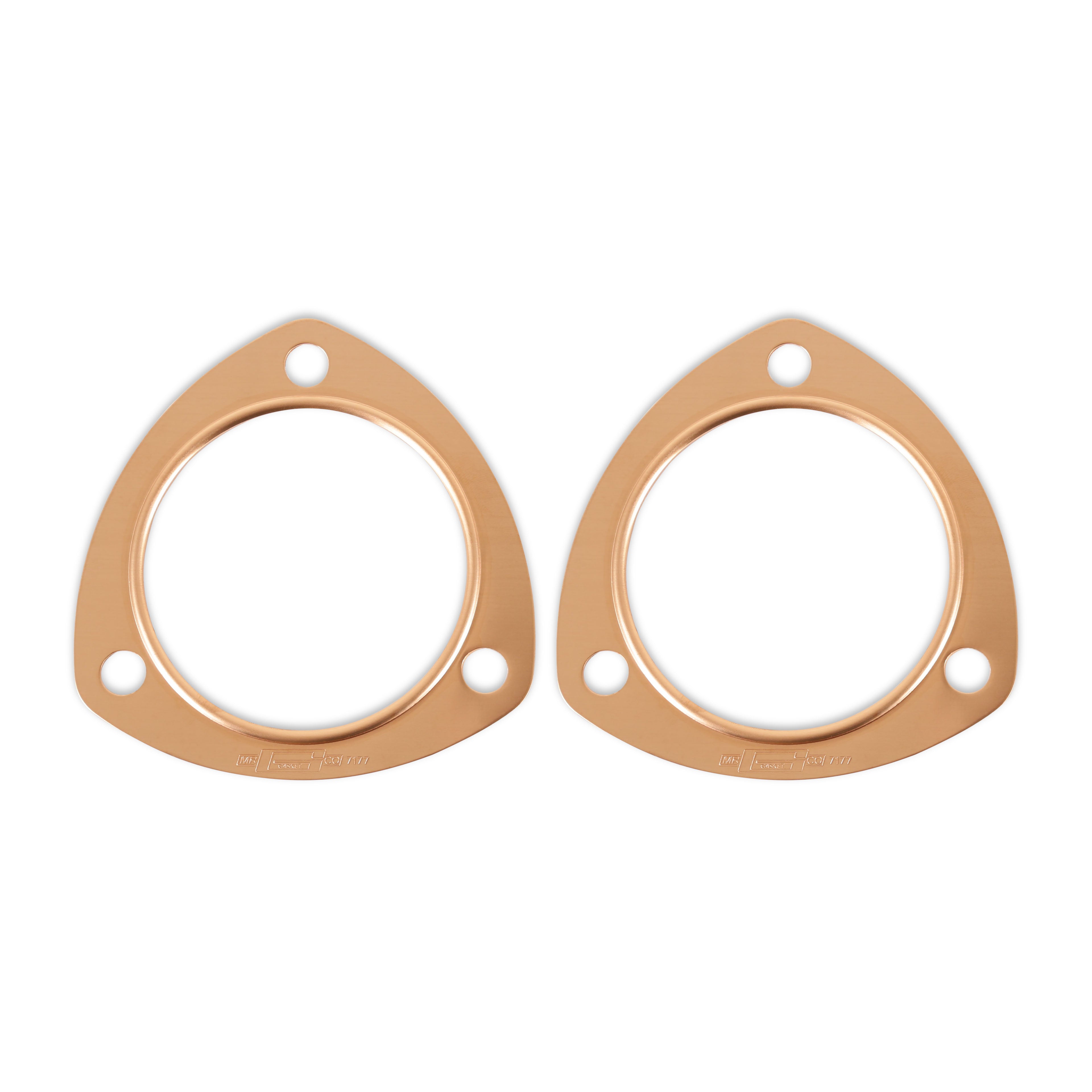 Mr Gasket Fits 3 Inch Diameter 3-Bolt Round Header Collectors 7177C product image 1