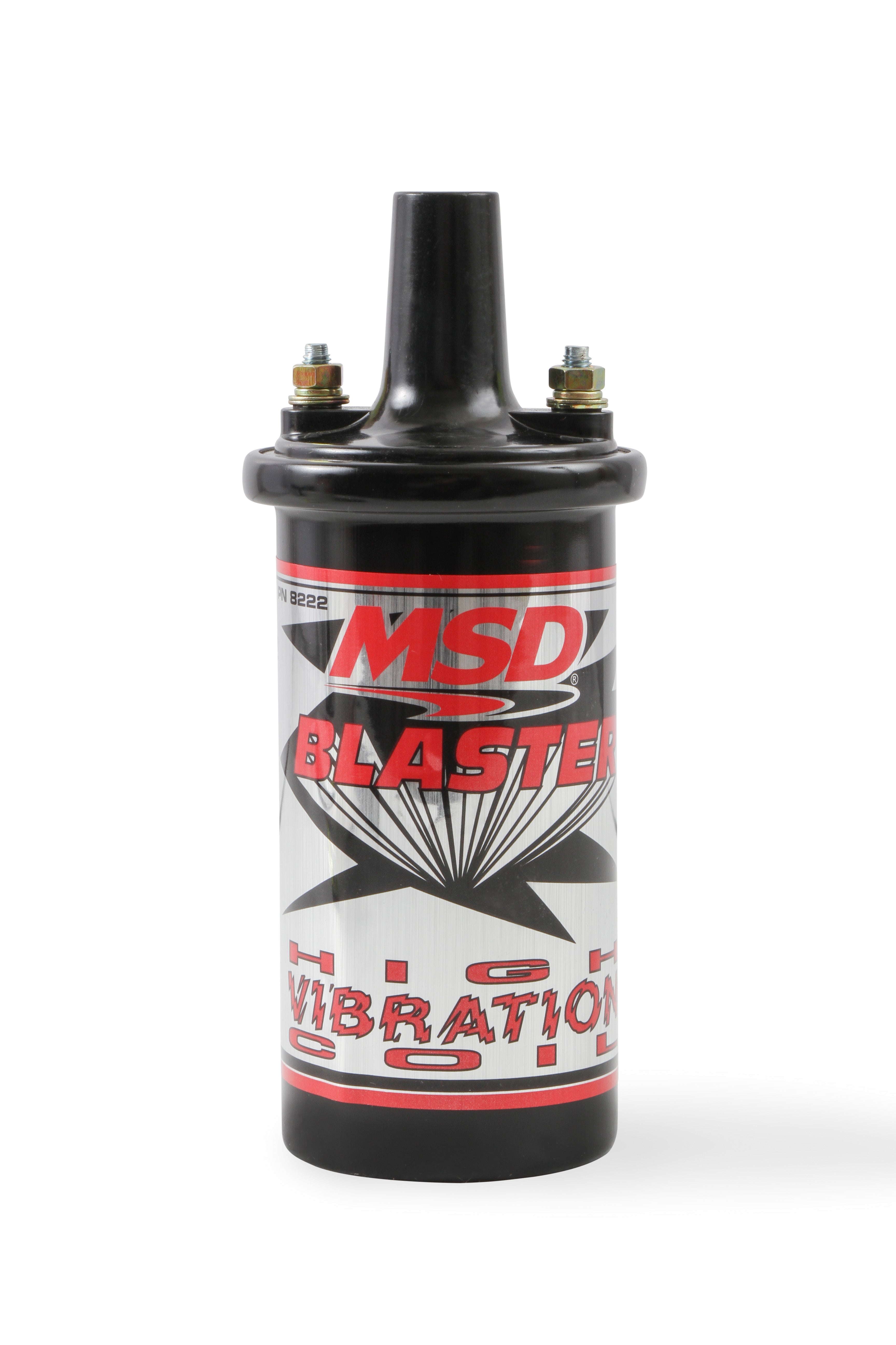 MSD Blaster Series High Vibration Ignition Coil 8222 Black Universal product image 1