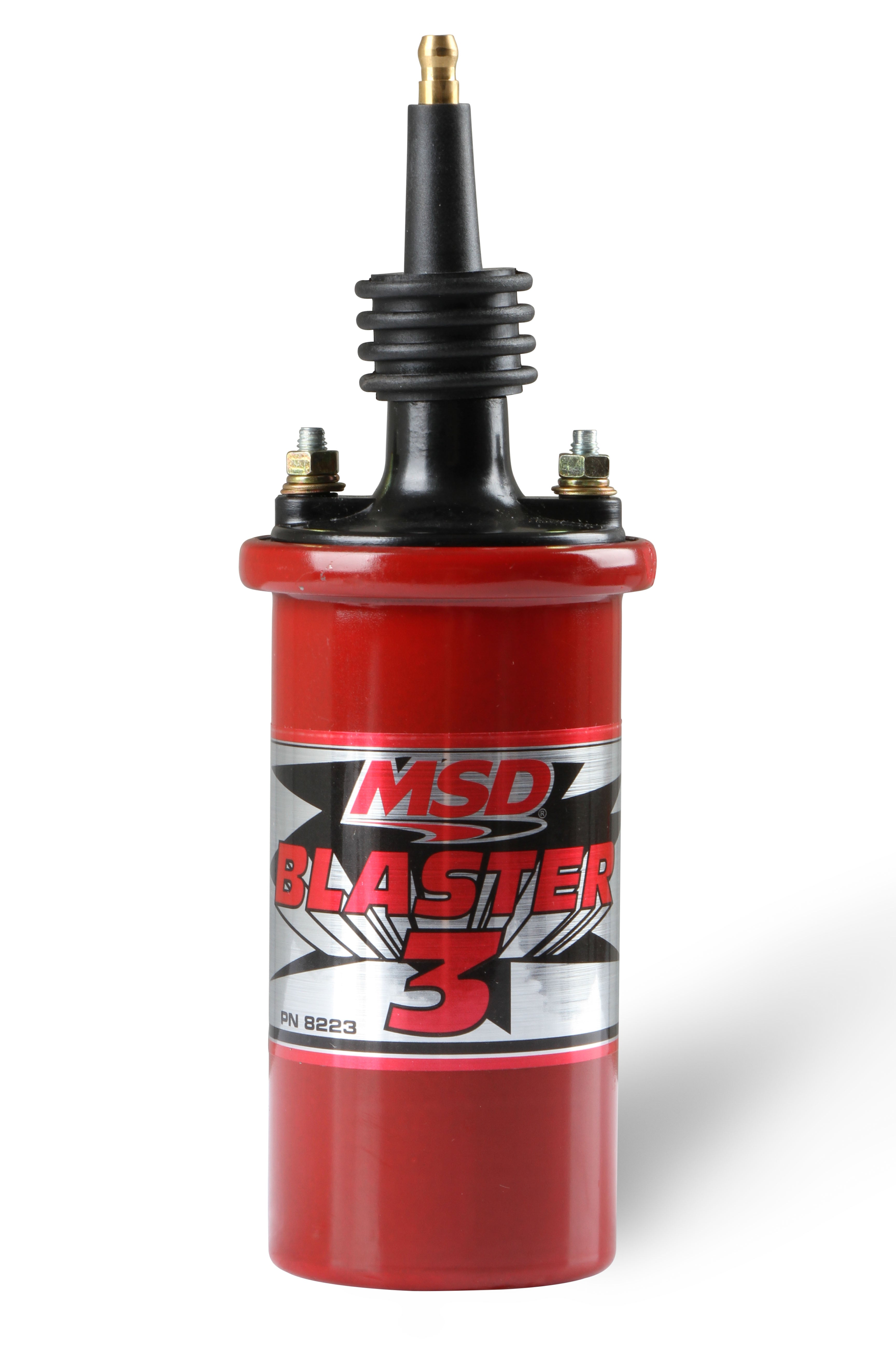 MSD Blaster Ignition Coil 8223 90-Degree Terminal & Boot Universal For MSD Ignition Boxes product image 1