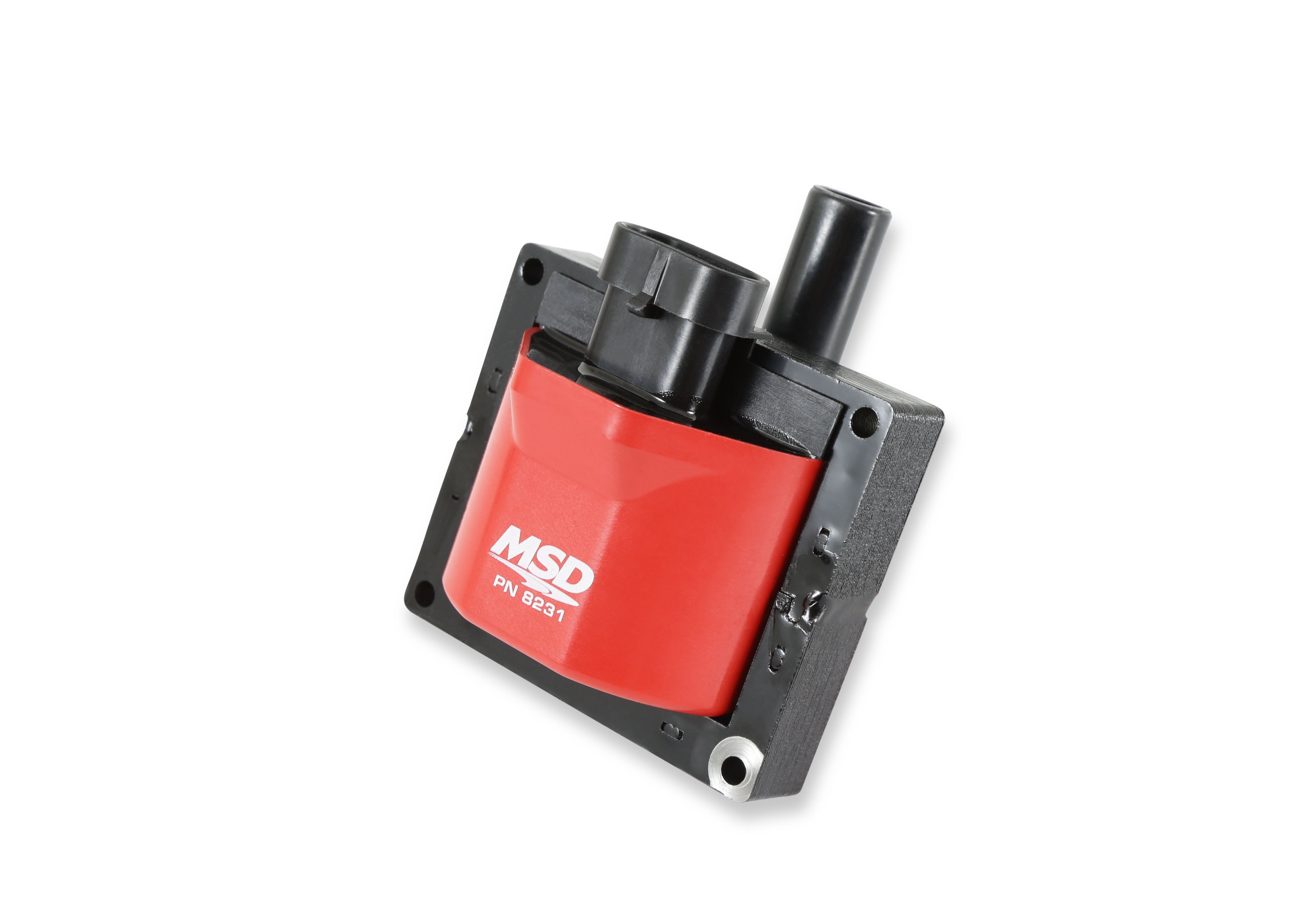 MSD Ignition Connector Coil, Red, 1996-1997 GM Engines, Individual 8231 product image 1