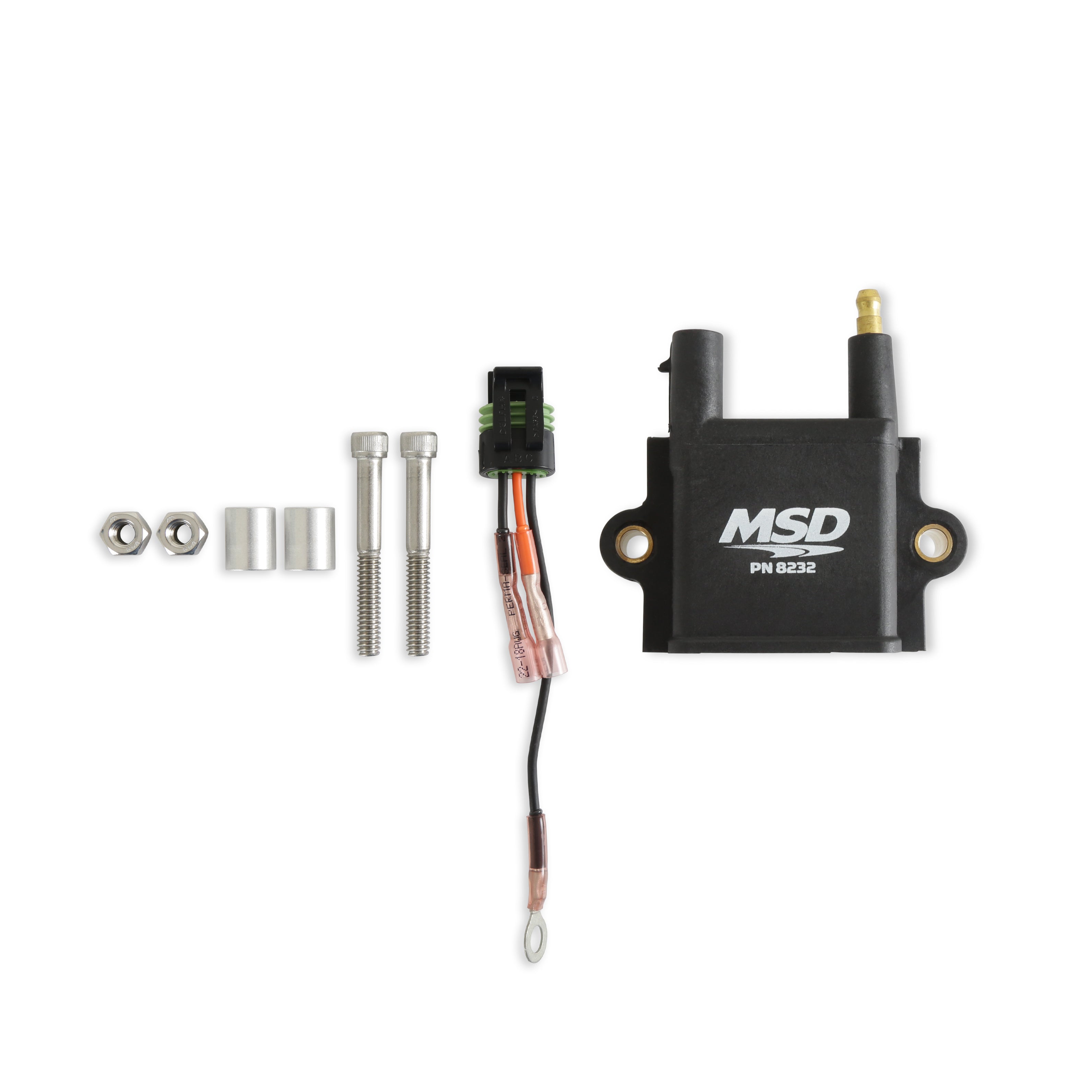 MSD Ignition Coil (single Tower) - CPC Ignition Control - Black - Individual 8232 product image 1