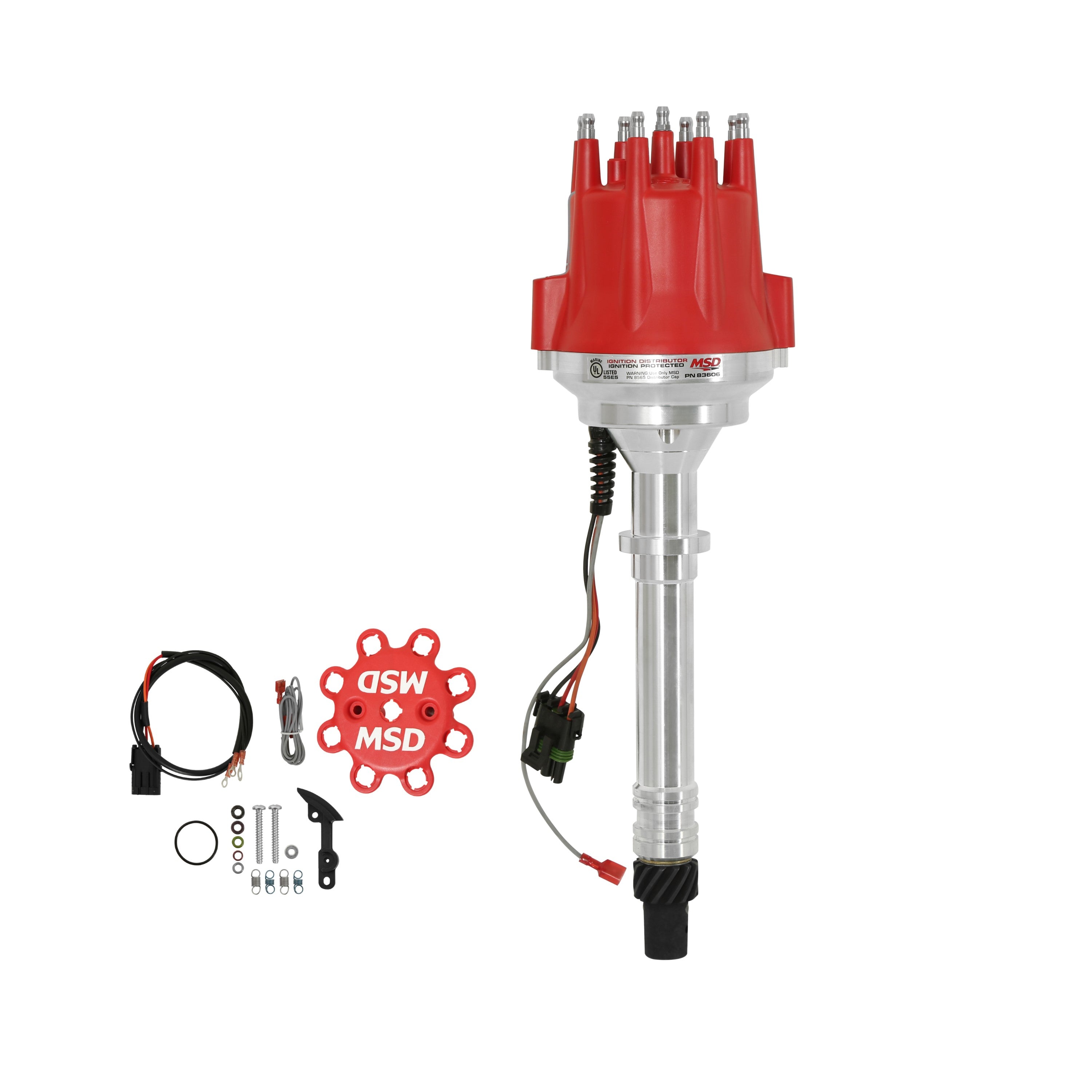 MSD Chevy V8 Marine Ready-to-run Distributor 83606 product image 1