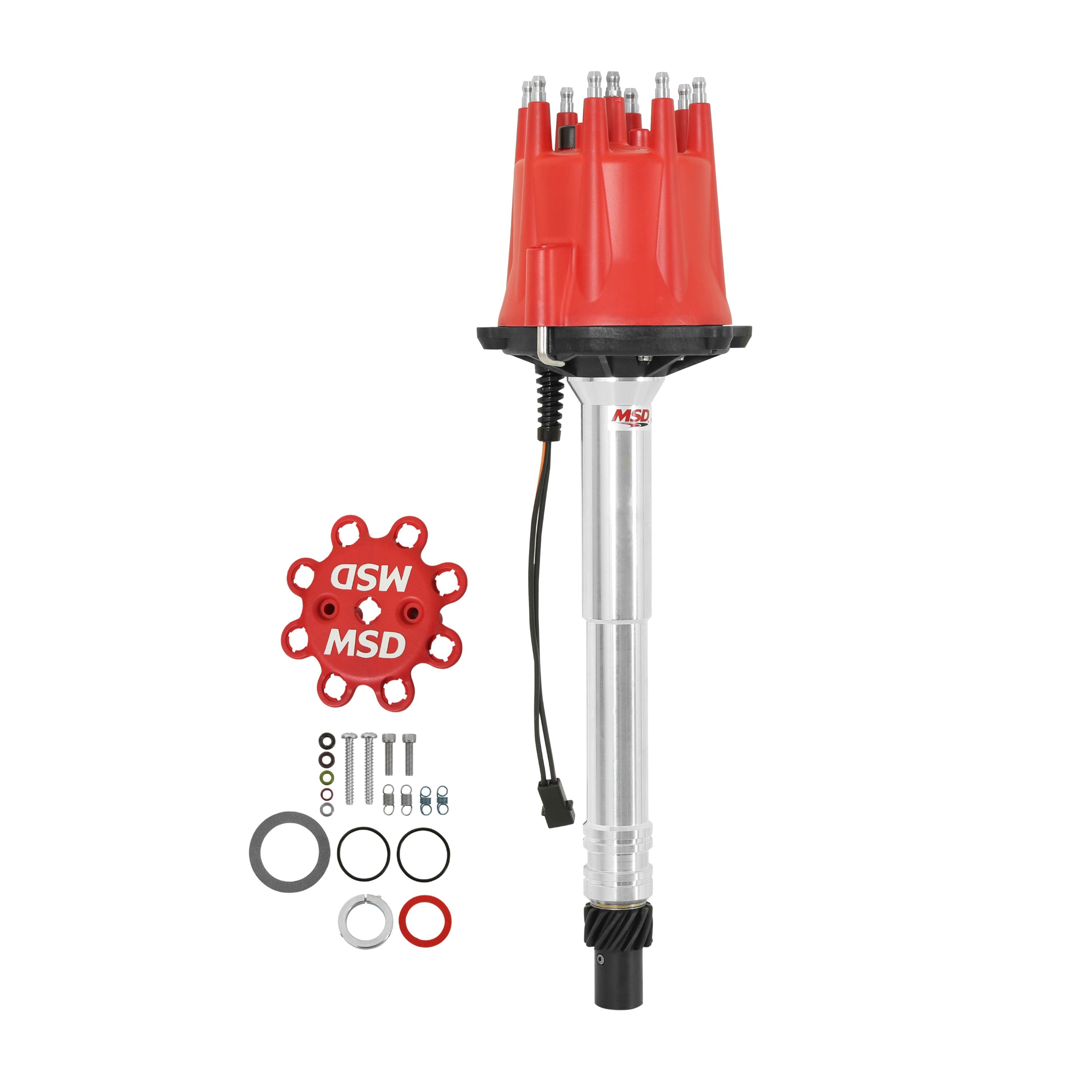 MSD Chevy Extra Tall Slip Collar Pro-billet Distributor 8547 product image 1