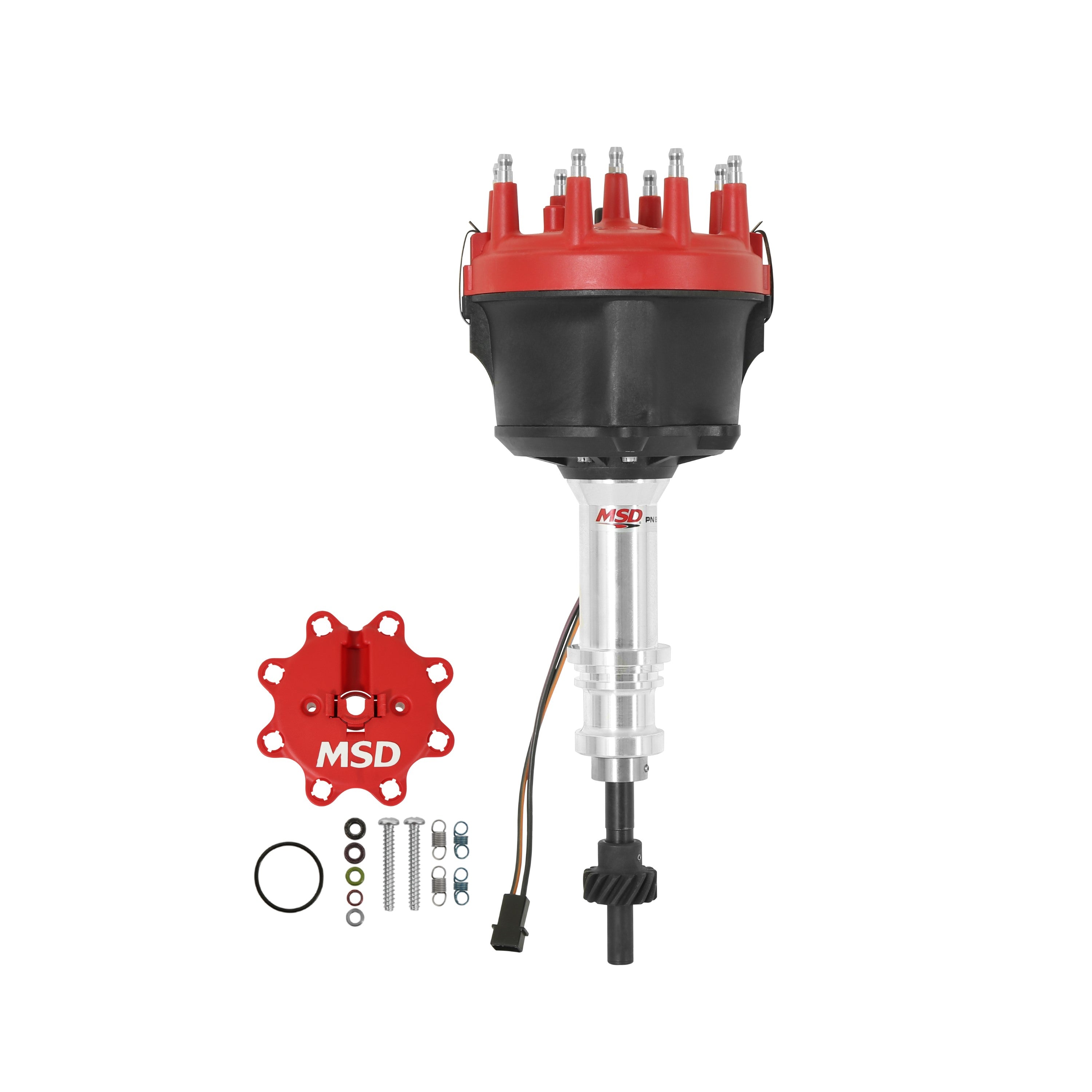 MSD Billet Distributor - Ford - Small Block - Iron Gear 8582 product image 1