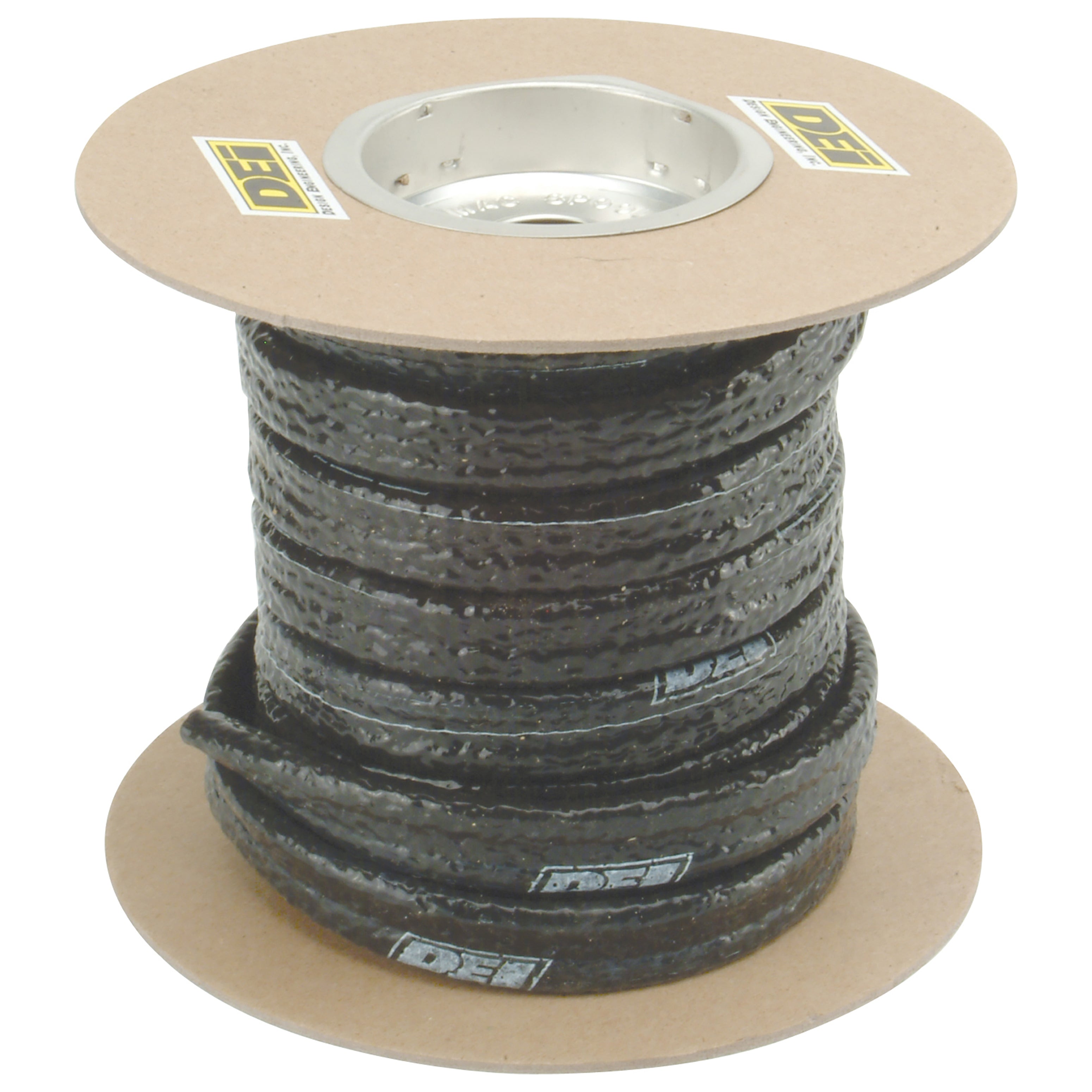 Design Engineering One 25 foot roll of Fire Sleeve with a 3/8 inch inside diameter. Exhaust Heat Shield