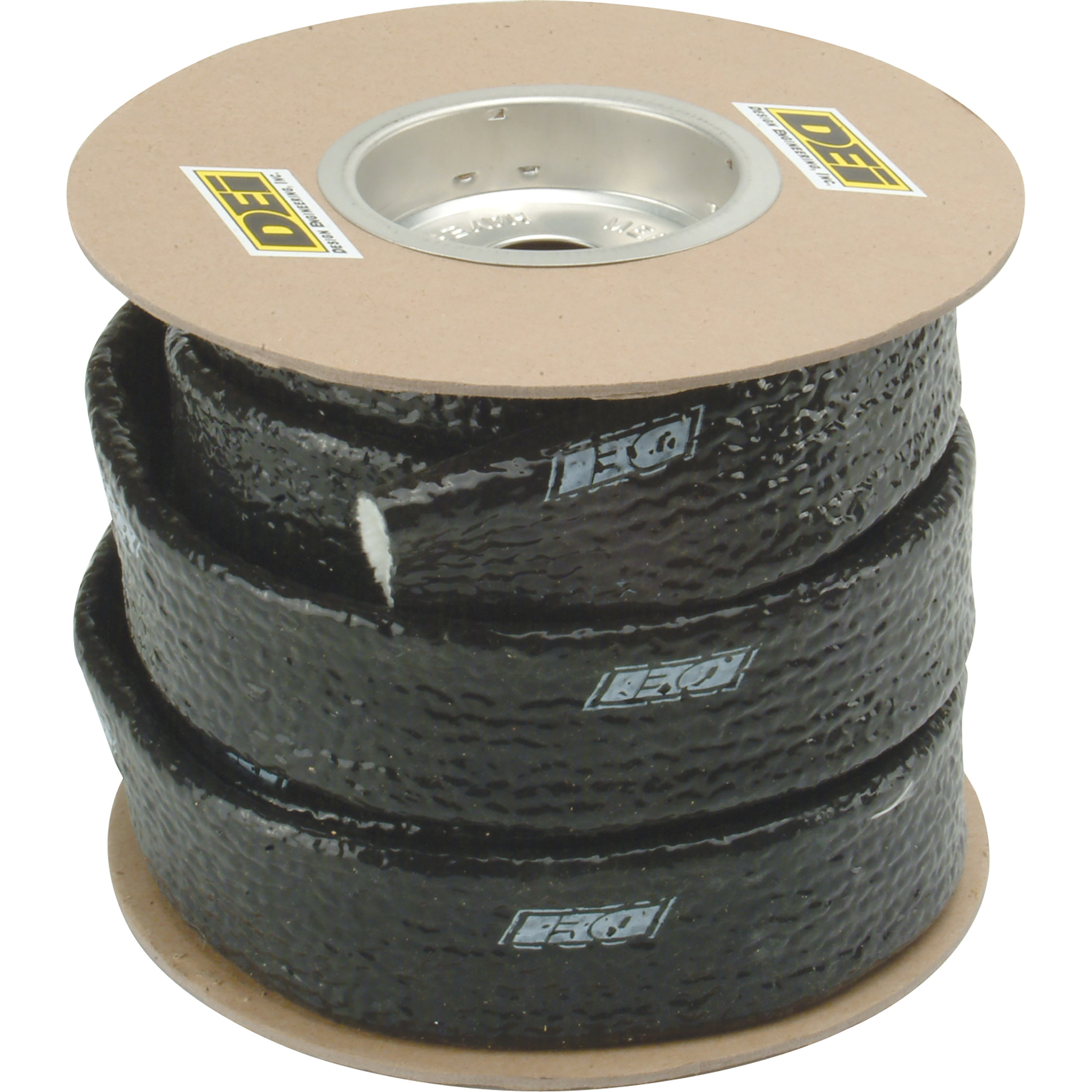 Design Engineering One 25 foot roll of Fire Sleeve with a 3/4 inch inside diameter. Exhaust Heat Shield