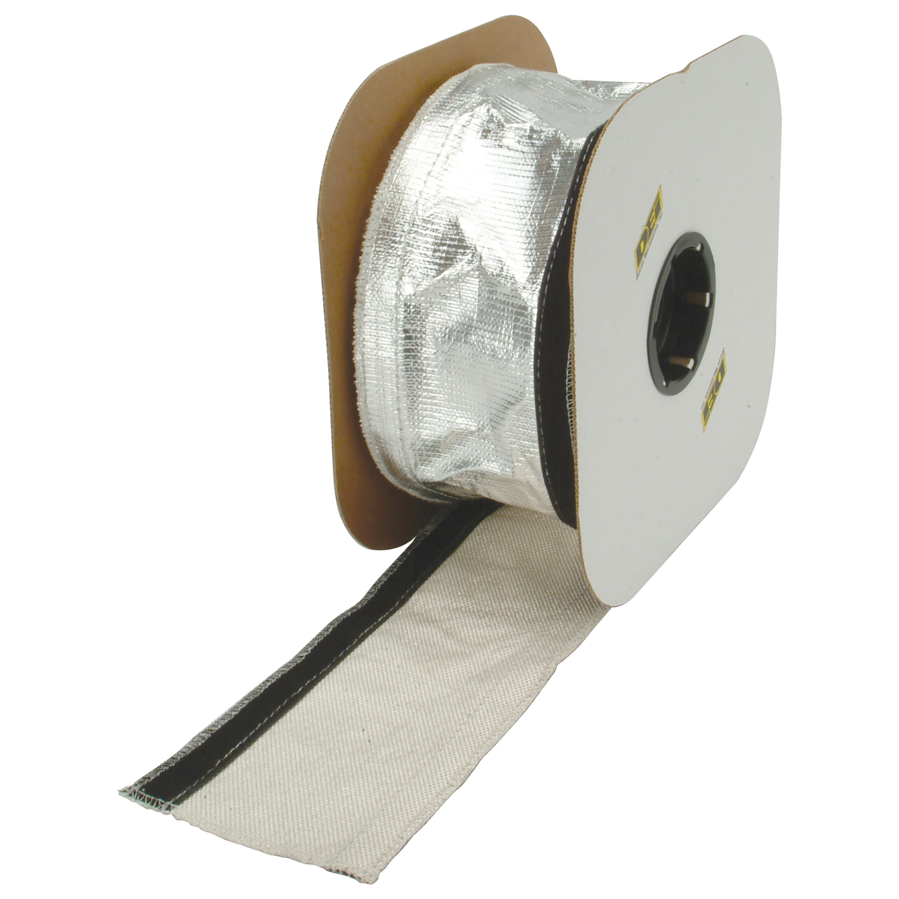 Design Engineering One 50 foot roll of Heat Shroud with a 1/2 inch to 1-1/4 inch inside diameter. 93405