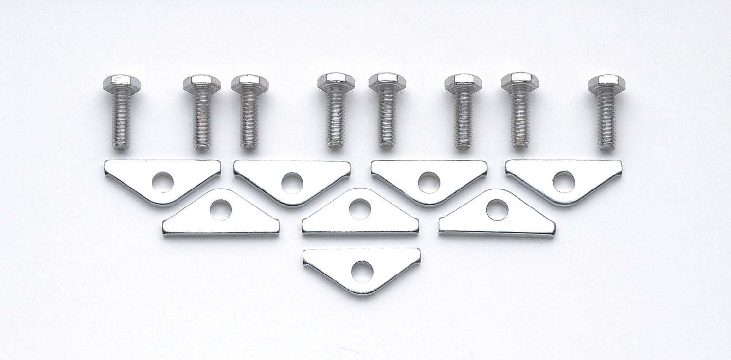 Mr Gasket Mr. Gasket Chrome Valve Covers Clamps & Bolts - Chrome 9887 product image 1