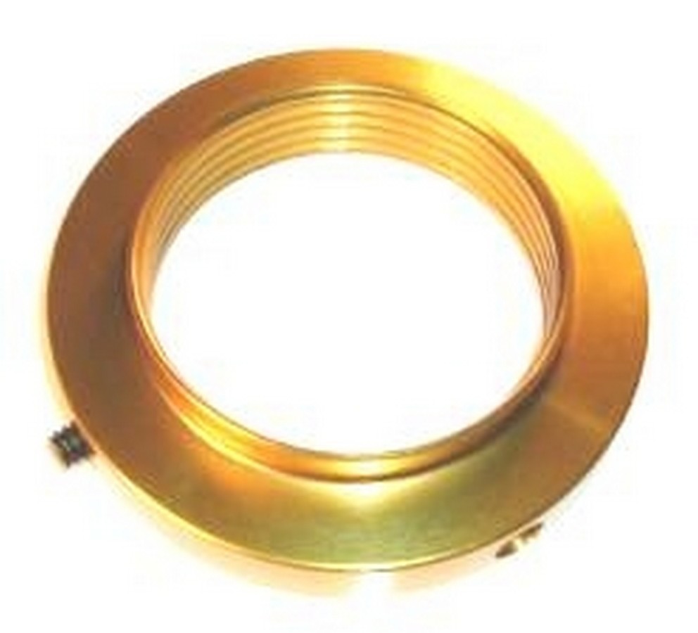 A-1 Products A1-12460 Aluminum Coil-Over Adjuster Nut for 2.5-Inch ID Springs, Gold Anodized