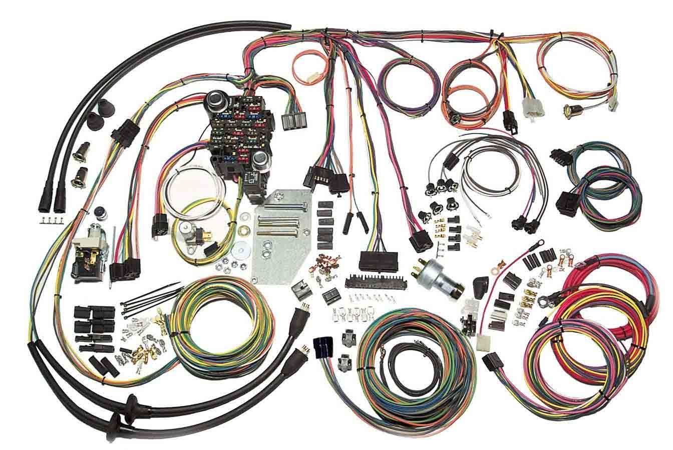 American Autowire 500423 Classic Update Wiring Harness for 1955-56 Chevy Fullsize