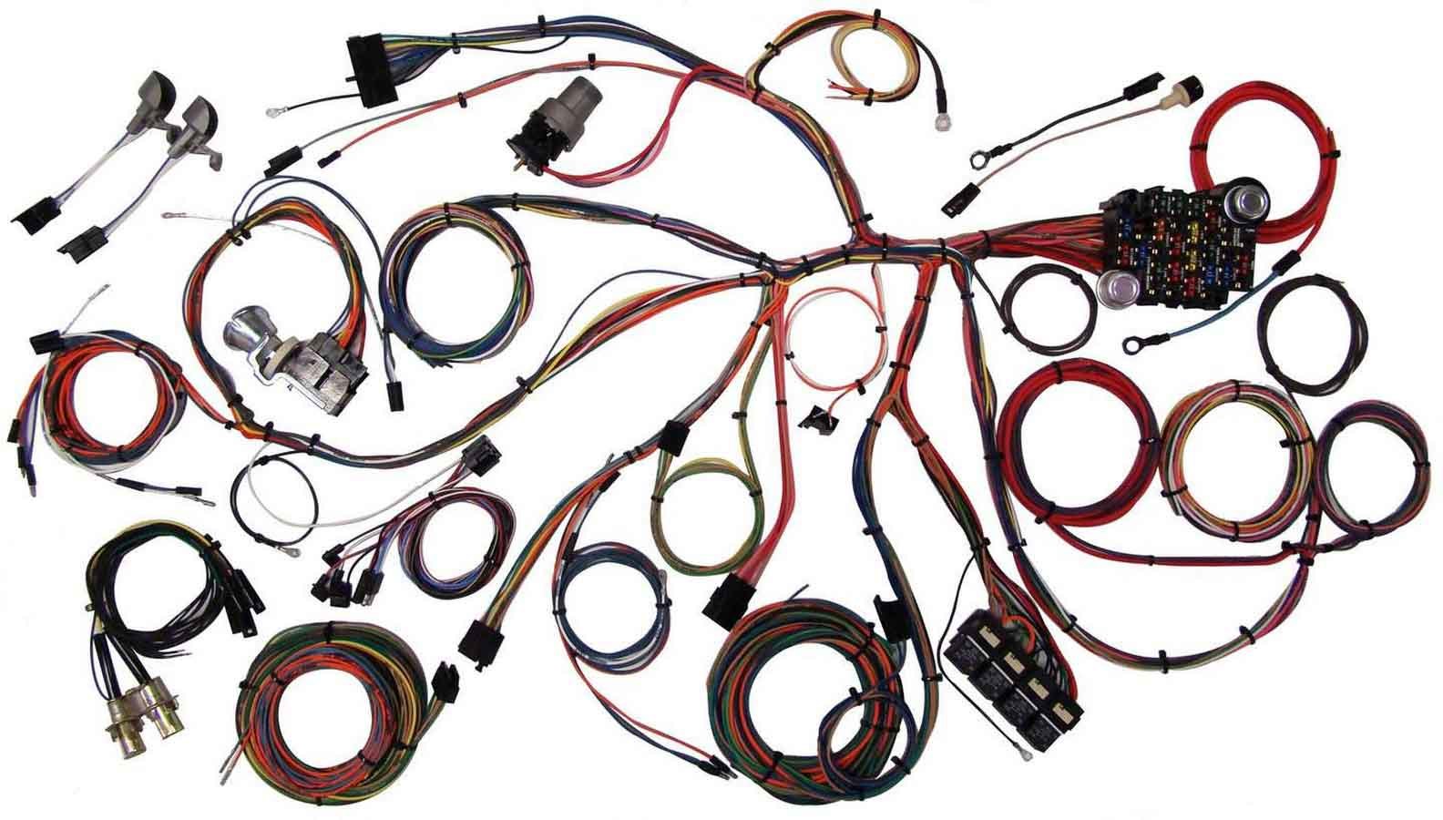 American Autowire 510055 Classic Update Complete Wiring Harness for 1967-1968 Ford Mustang