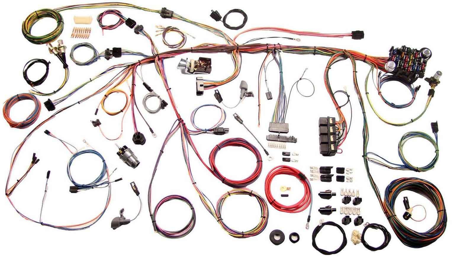 American Autowire Wiring Harness 69 Mustng 510177