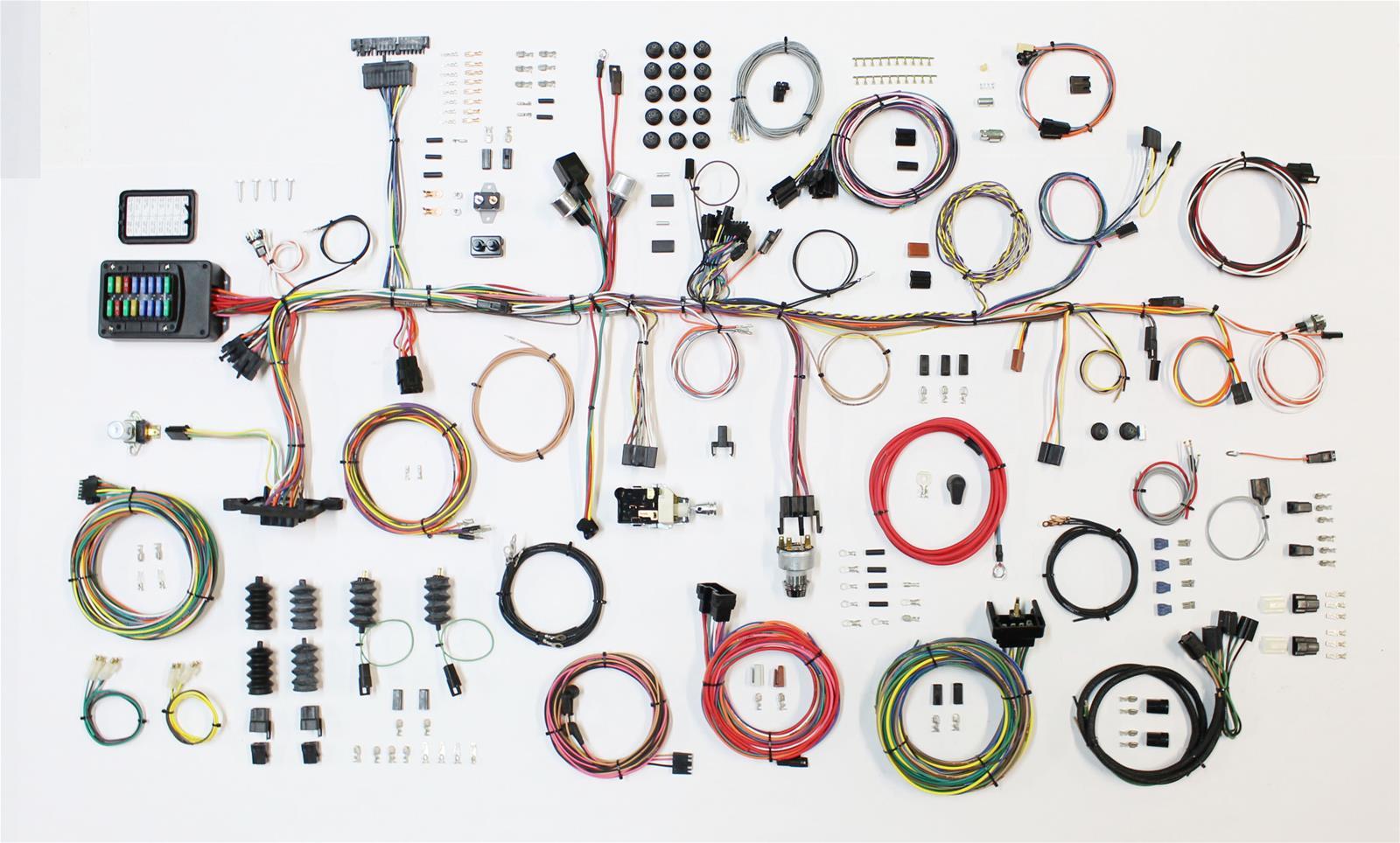 American Autowire Classic Update Wiring Ki t 63-67 Corvette 510612