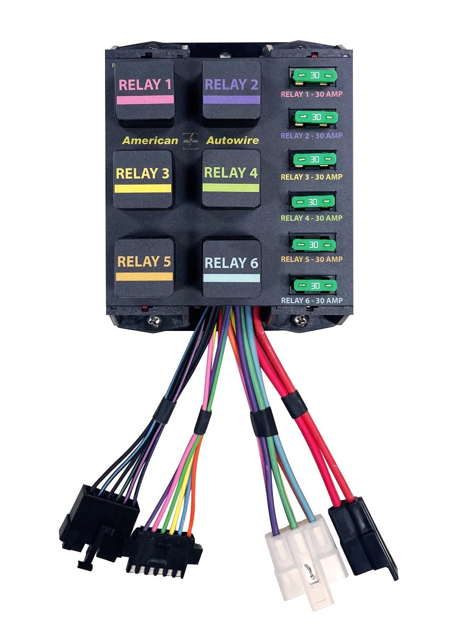 American Autowire Banked Relay System 6 Relays 510922