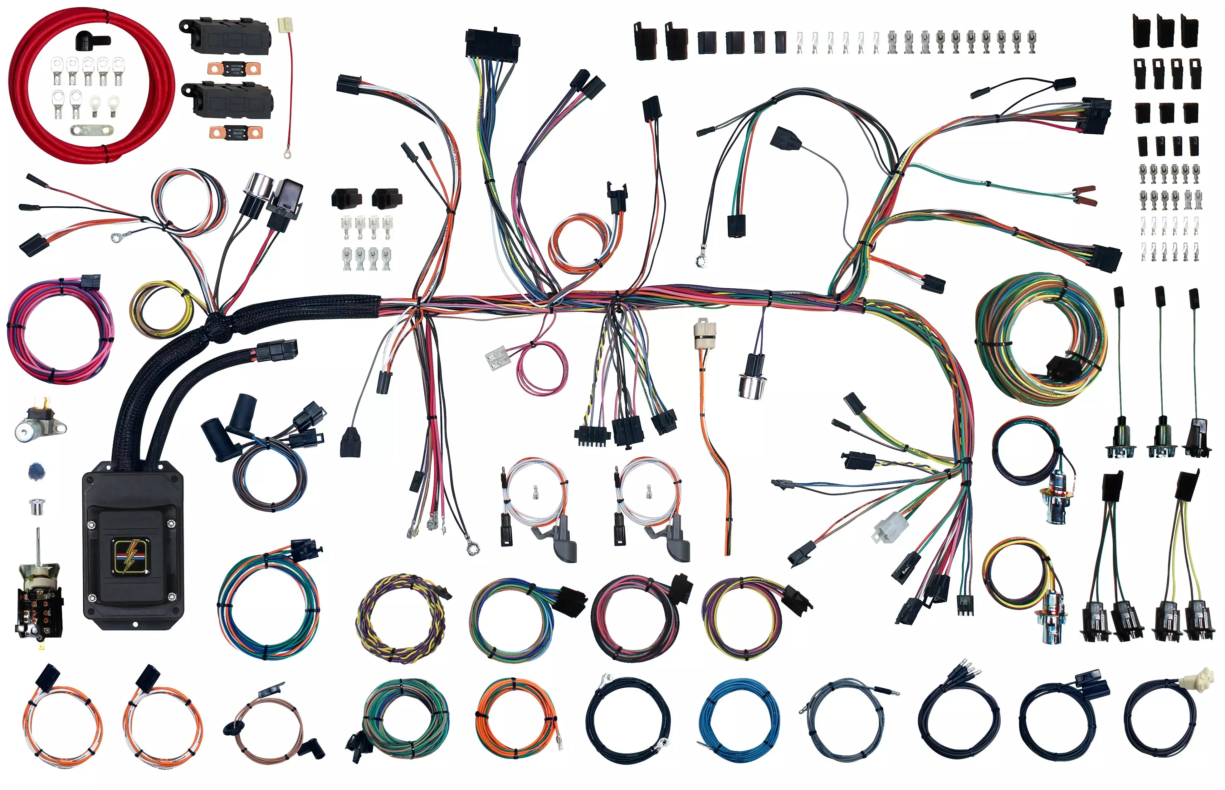 American Autowire 510963 Classic Update Wiring Harness for 1968-1970 AMC AMX and Javelin