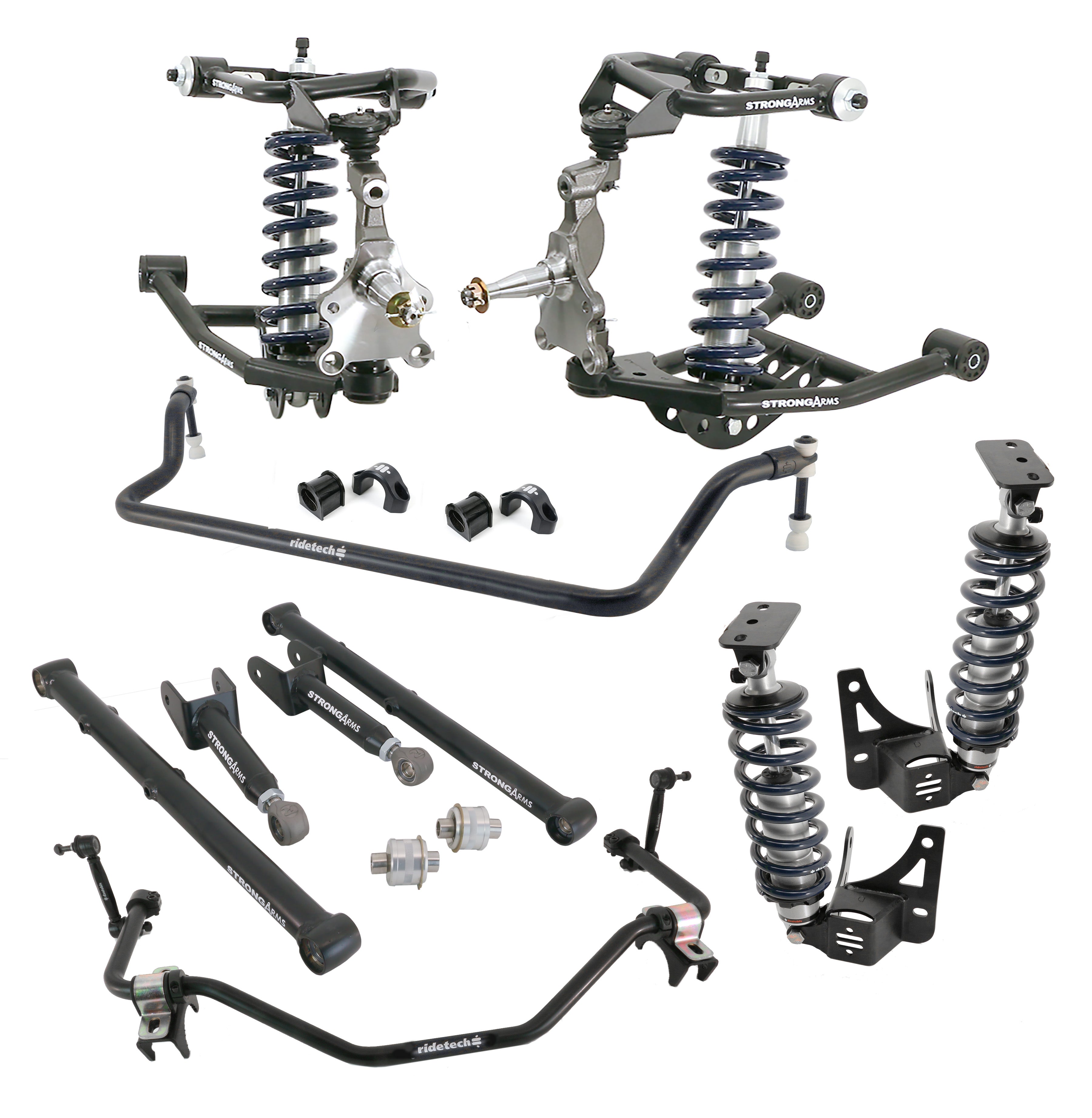 Ridetech HQ Coilover System 68-72 GM A-body 11240201 product image