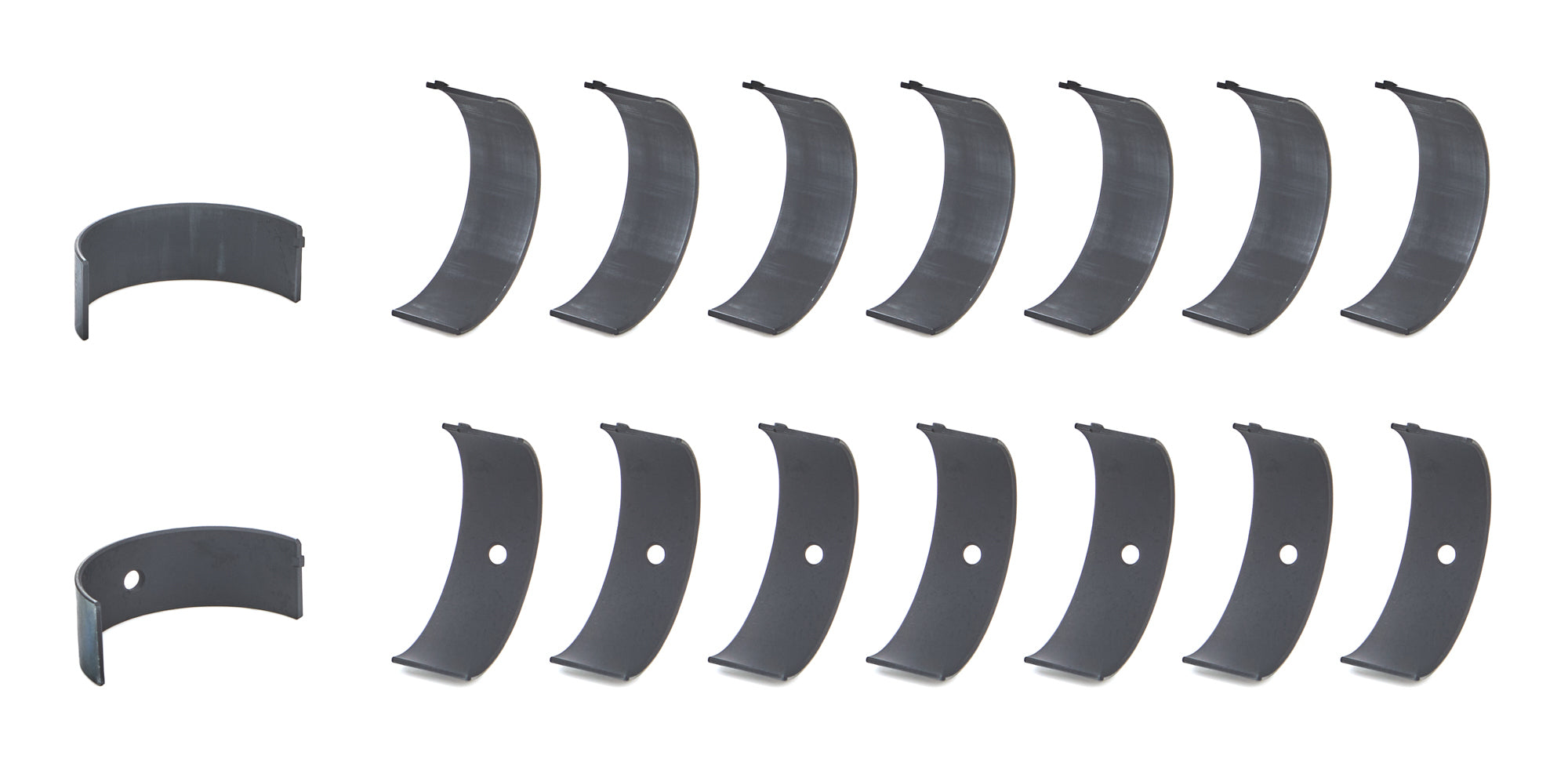 ACL Bearings 8B743HNDC-STD Race Series Connecting Rod Bearing Set for Big Block Chevy, Standard, Narrowed, Doweled and Coated