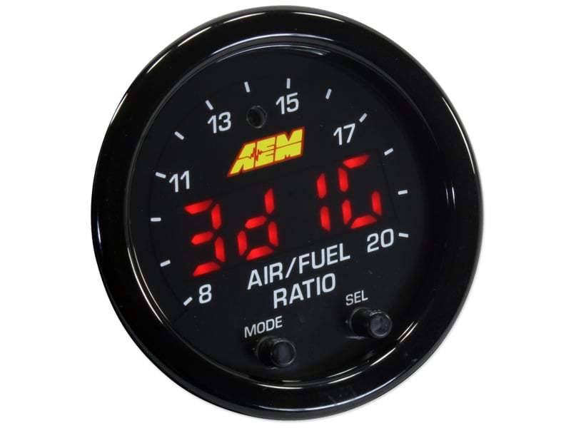 AEM Electronics X-Series Wideband UEGO AFR Sensor Gauge, Part Number 30-0300