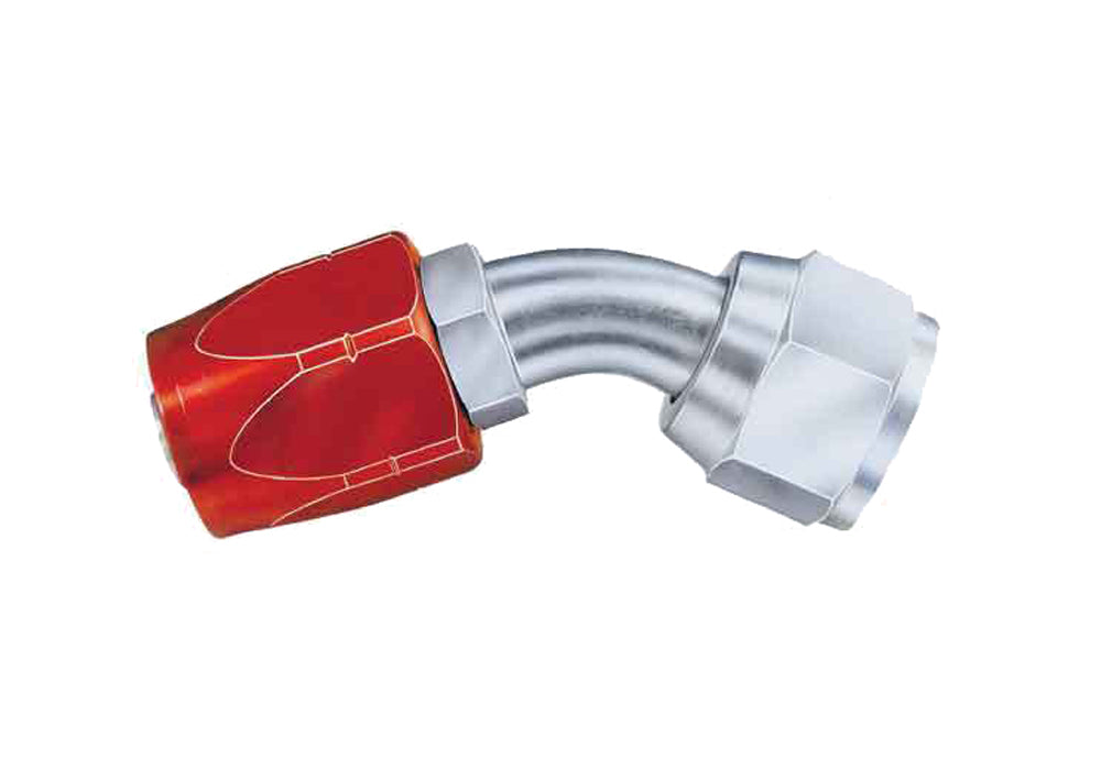 Aeroquip Hose Ends #4 45 Deg Hose End - Bulk FBM1021