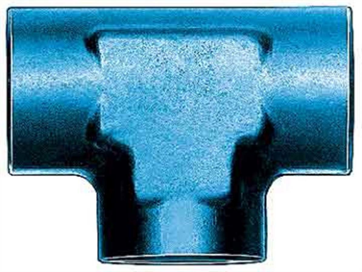 Aeroquip AN-NPT Fittings and Components #8 Female Flare Tee FCM2175