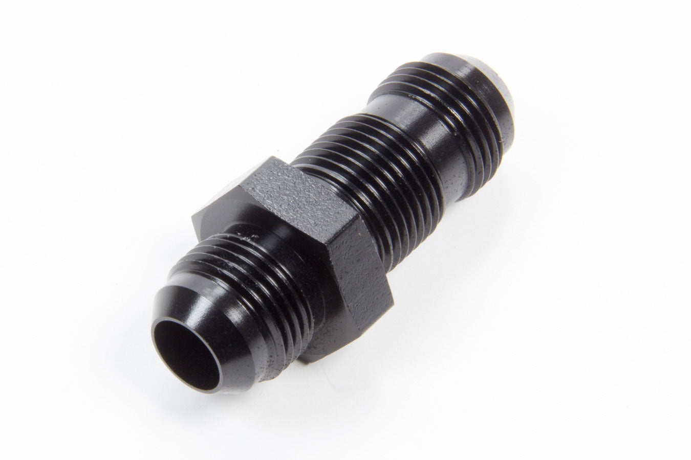 Aeroquip AN-NPT Fittings and Components #10 Flare End Bulkhead Union Black FCM5074