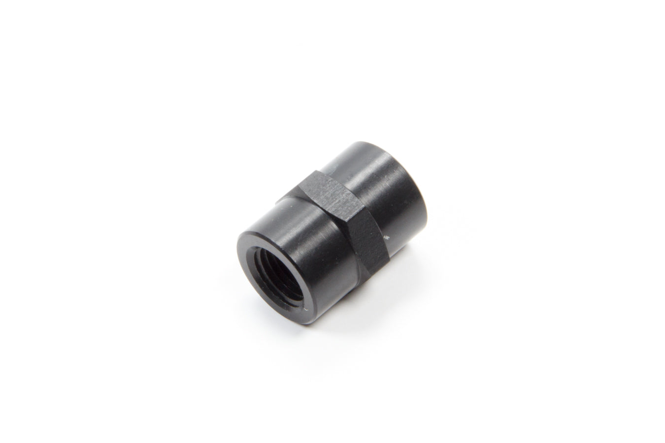 Aeroquip AN-NPT Fittings and Components 1/4in Alum Pipe Coupler Black FCM5130