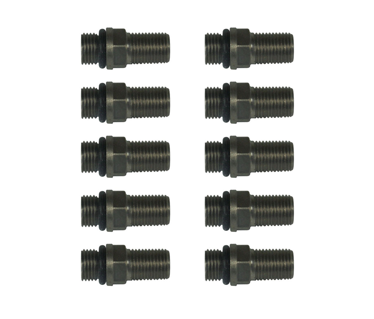 AFCO Racing Shock Absorber Schrader Valve 5-16-32 Stainless Steel 10 Pack 550000050-10