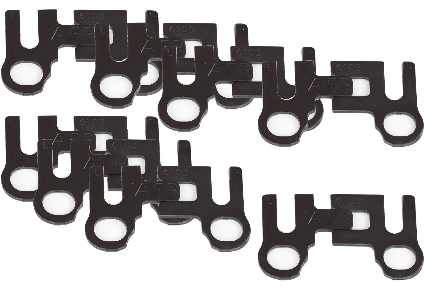 Air FLow Research Guide Plates 5/16 Adj. Guideplates SBC/SBF 8pk 6103-8