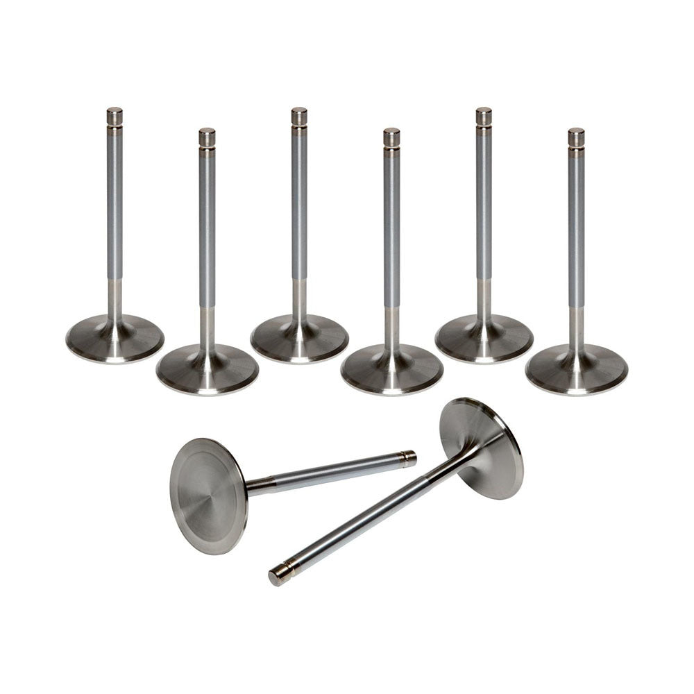Air FLow Research Engine Component SBC/SBF 8mm Intake Valve Set 2.020 X 5.000 O.A.L. 7257-8