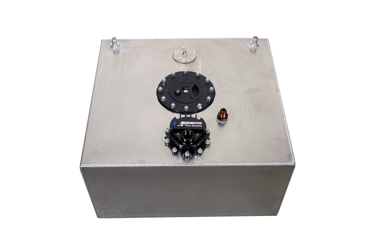 Aeromotive 18372 15-Gallon Aluminum Fuel Cell with 5.0 GPM Brushless Stealth Pump